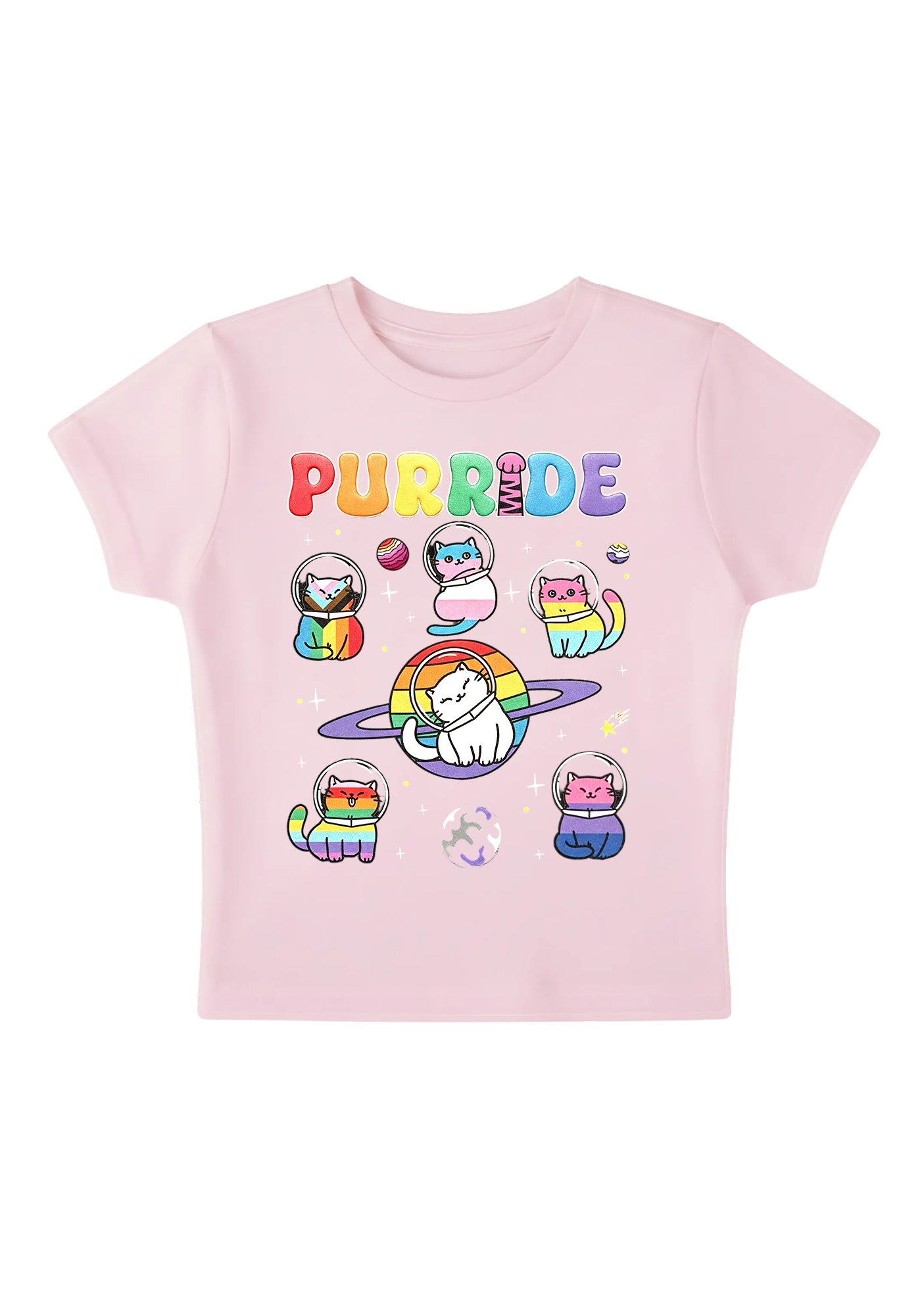 [Copy]Fruity Pride Orange Y2K Baby Tee