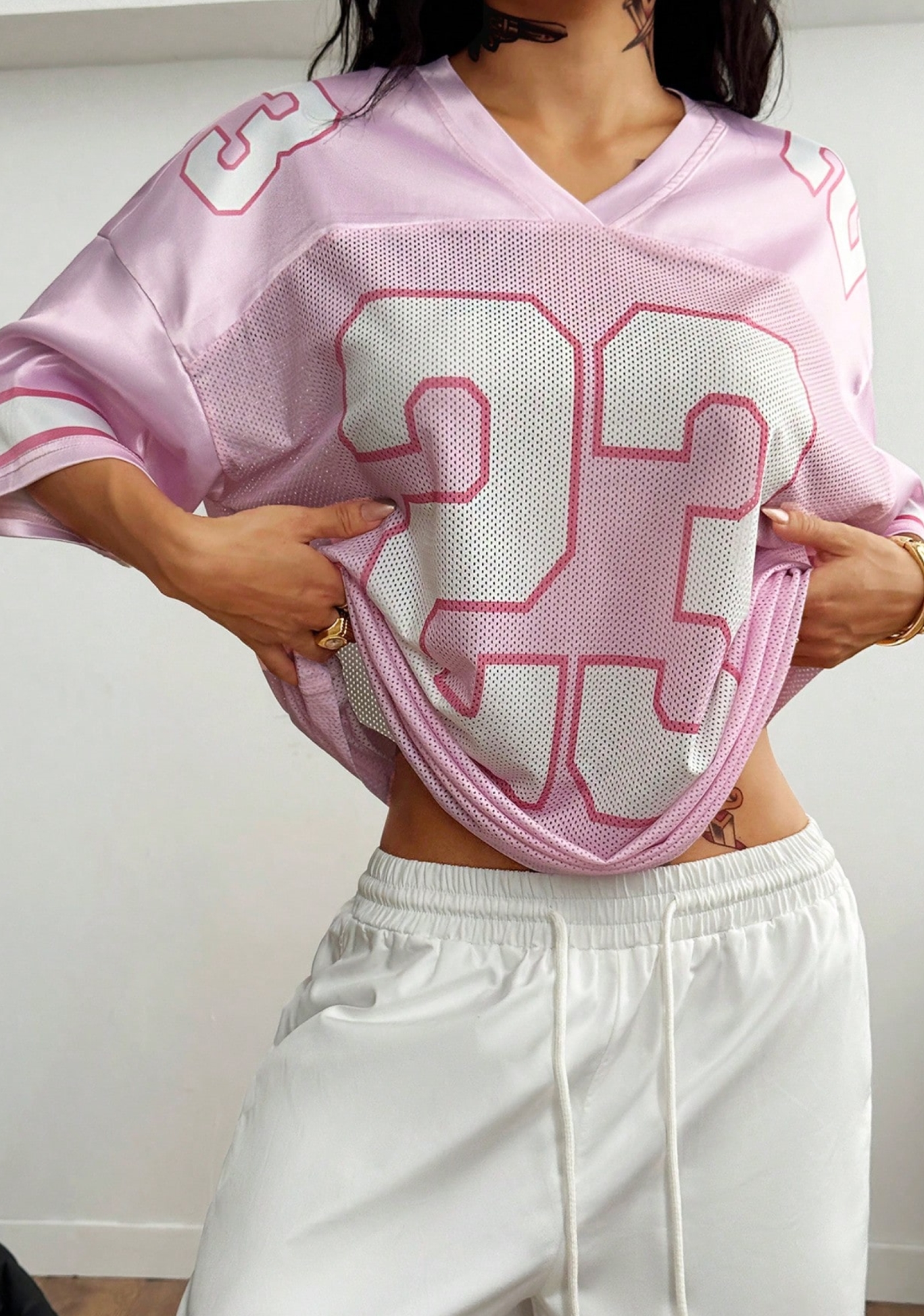 Y2K Multi‑Color 23 Number Jersey Shirts