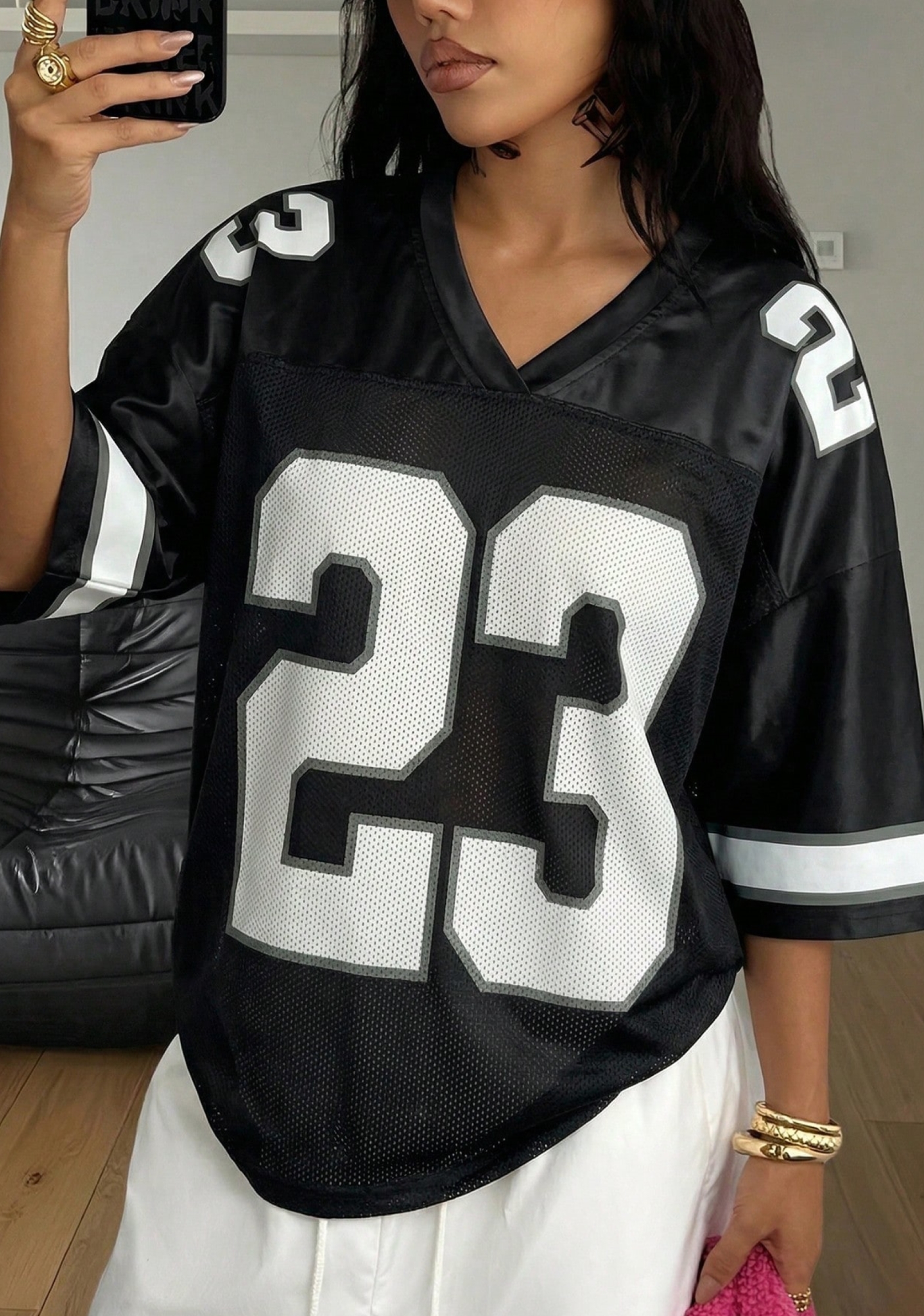 Y2K Multi‑Color 23 Number Jersey Shirts