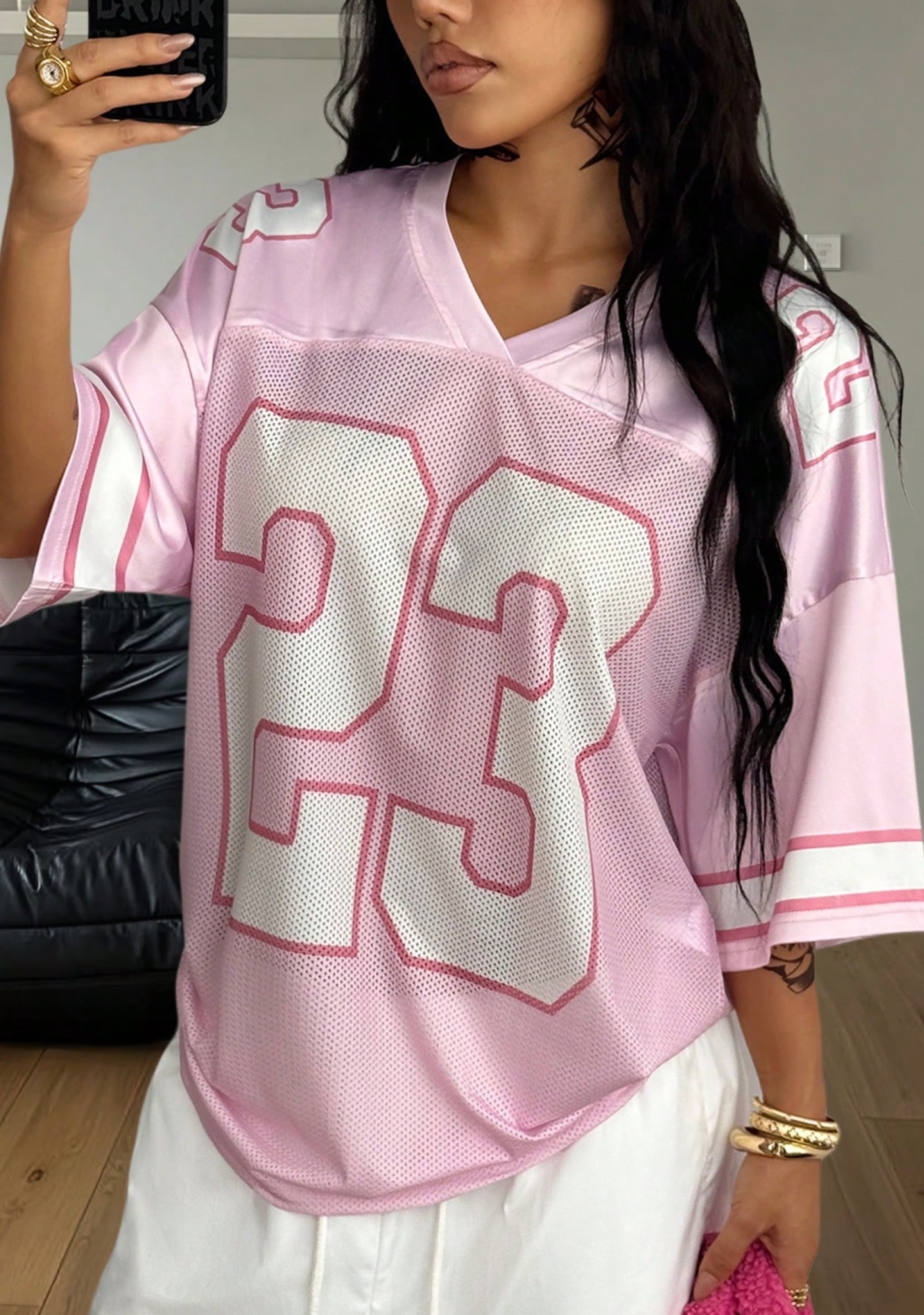 Y2K Multi‑Color 23 Number Jersey Shirts