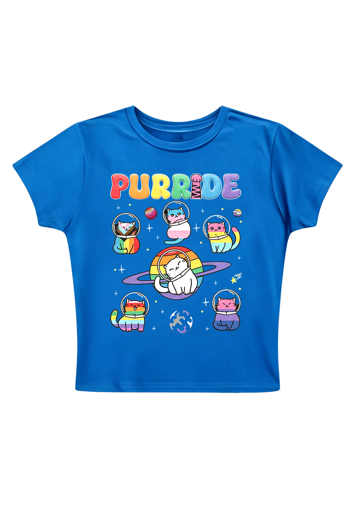 [Copy]Fruity Pride Orange Y2K Baby Tee