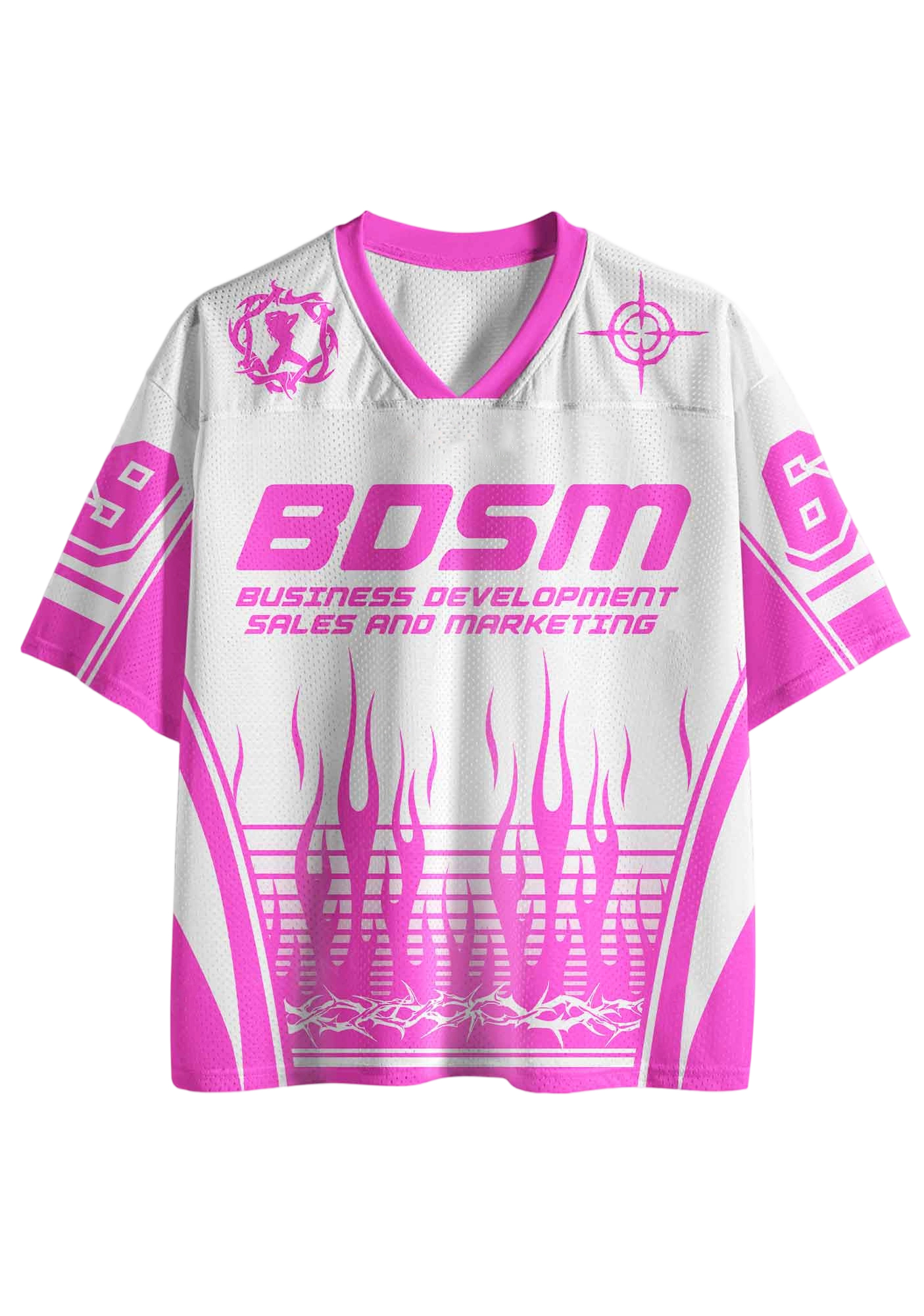 BDSM Pink Jersey Shirt