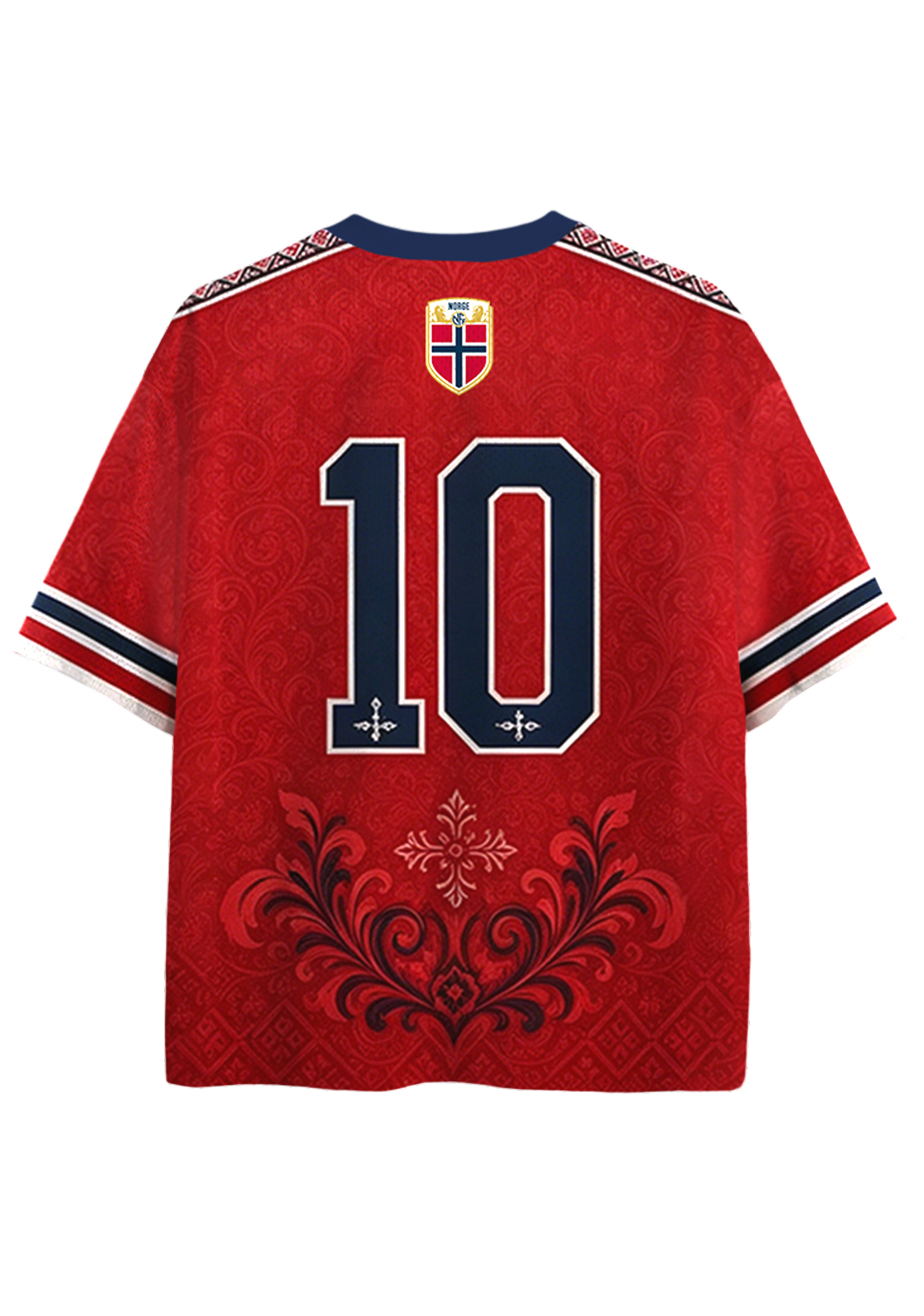 Norway number 10 Retro Mesh Jersey Shirts