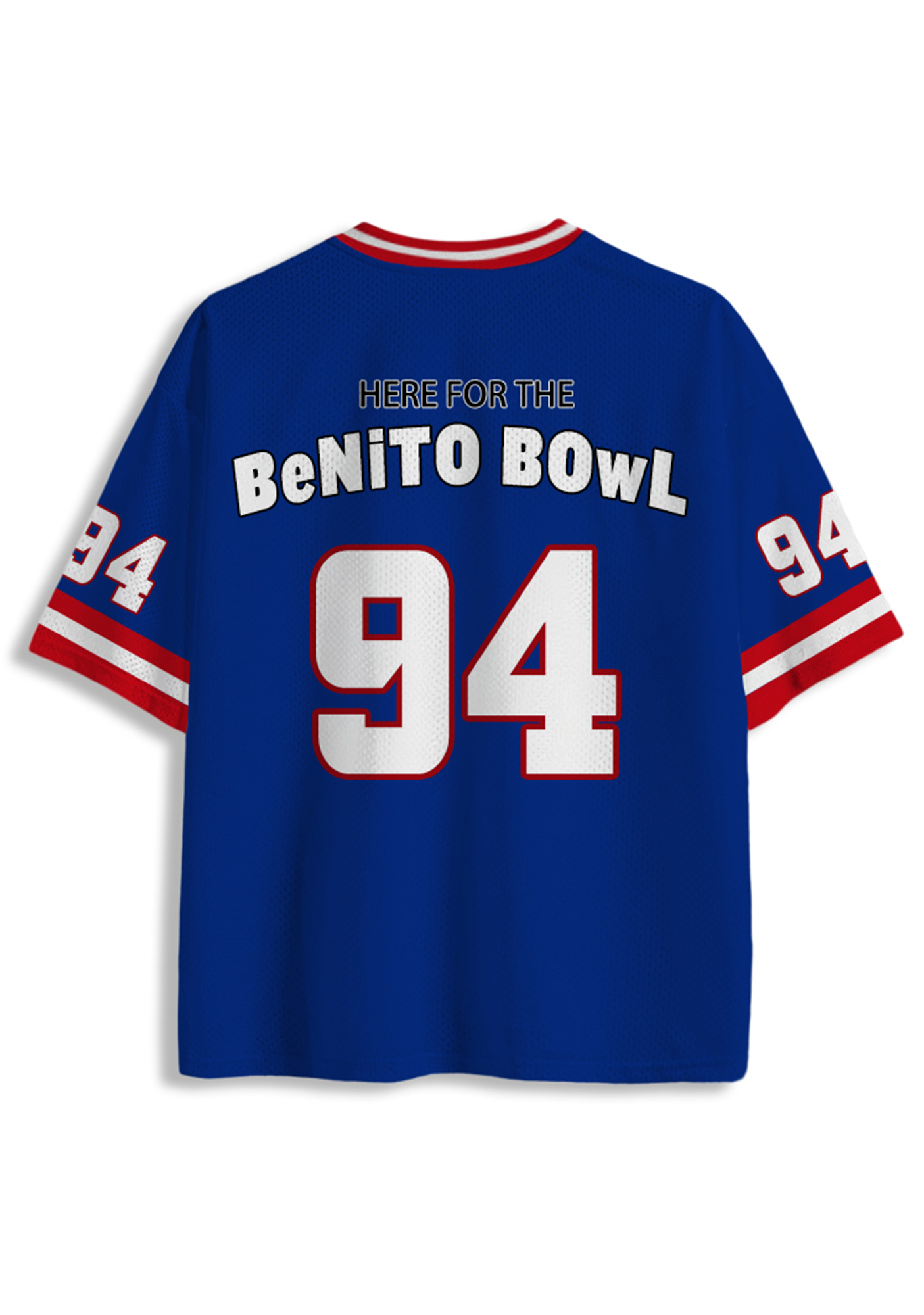 Benito bowl Y2K Crop Sport Jersey Shirts