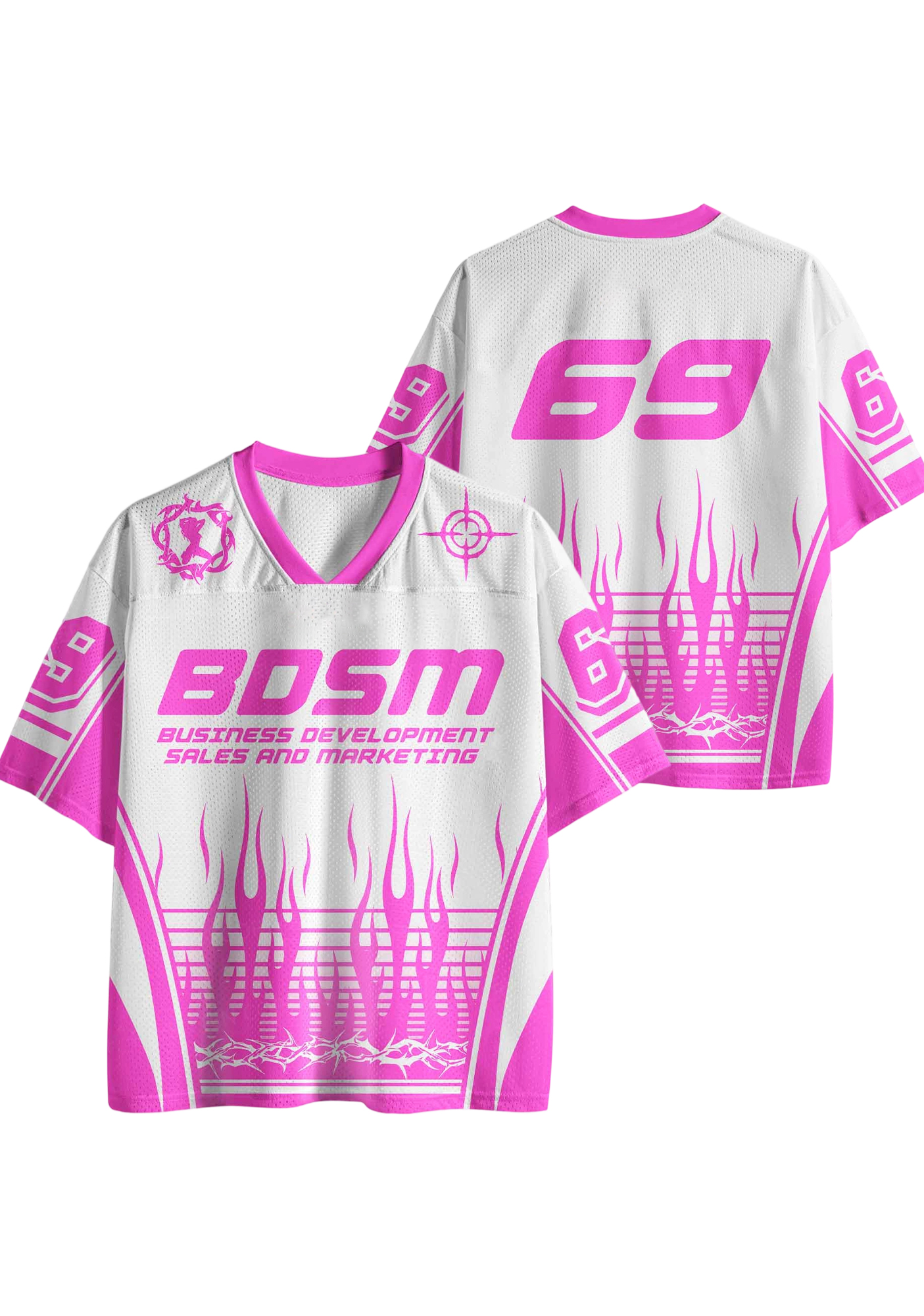 BDSM Pink Jersey Shirt