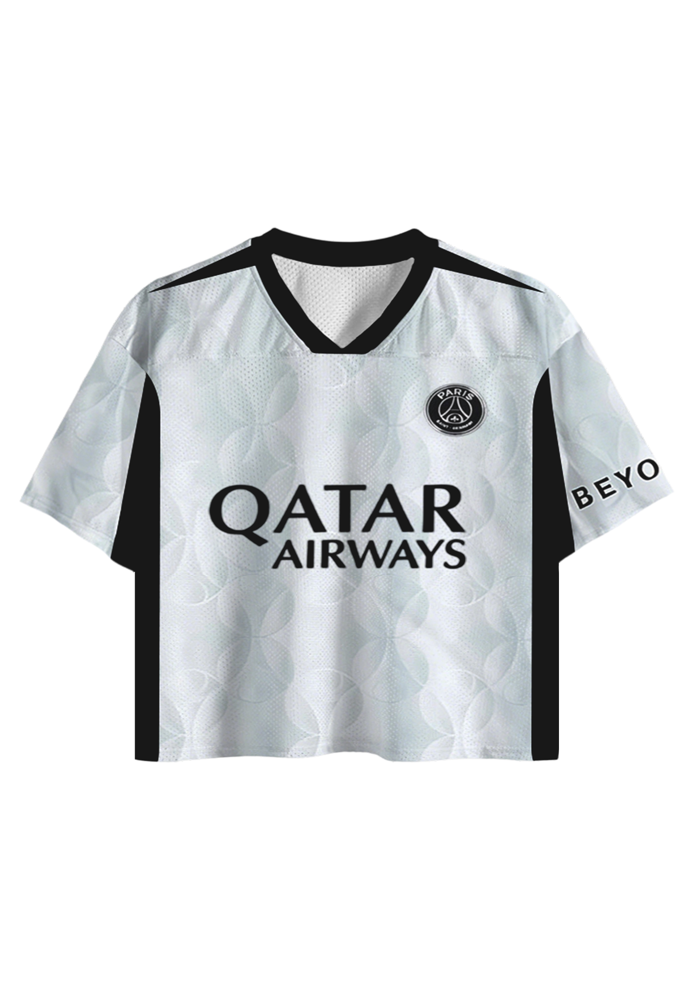 Paris Saint-Germain Cropped Mesh Jersey Shirt