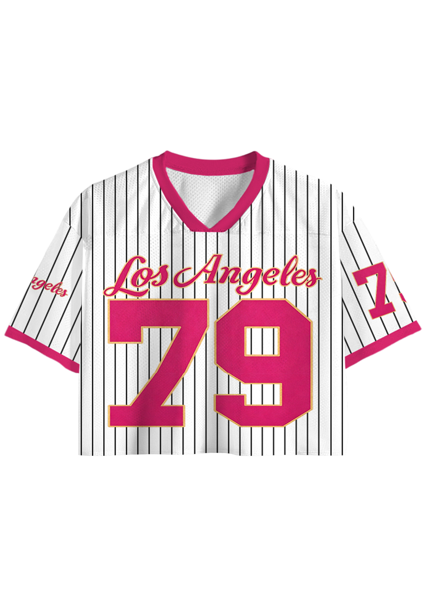 Los Angeles #79 Cropped Jersey Shirt