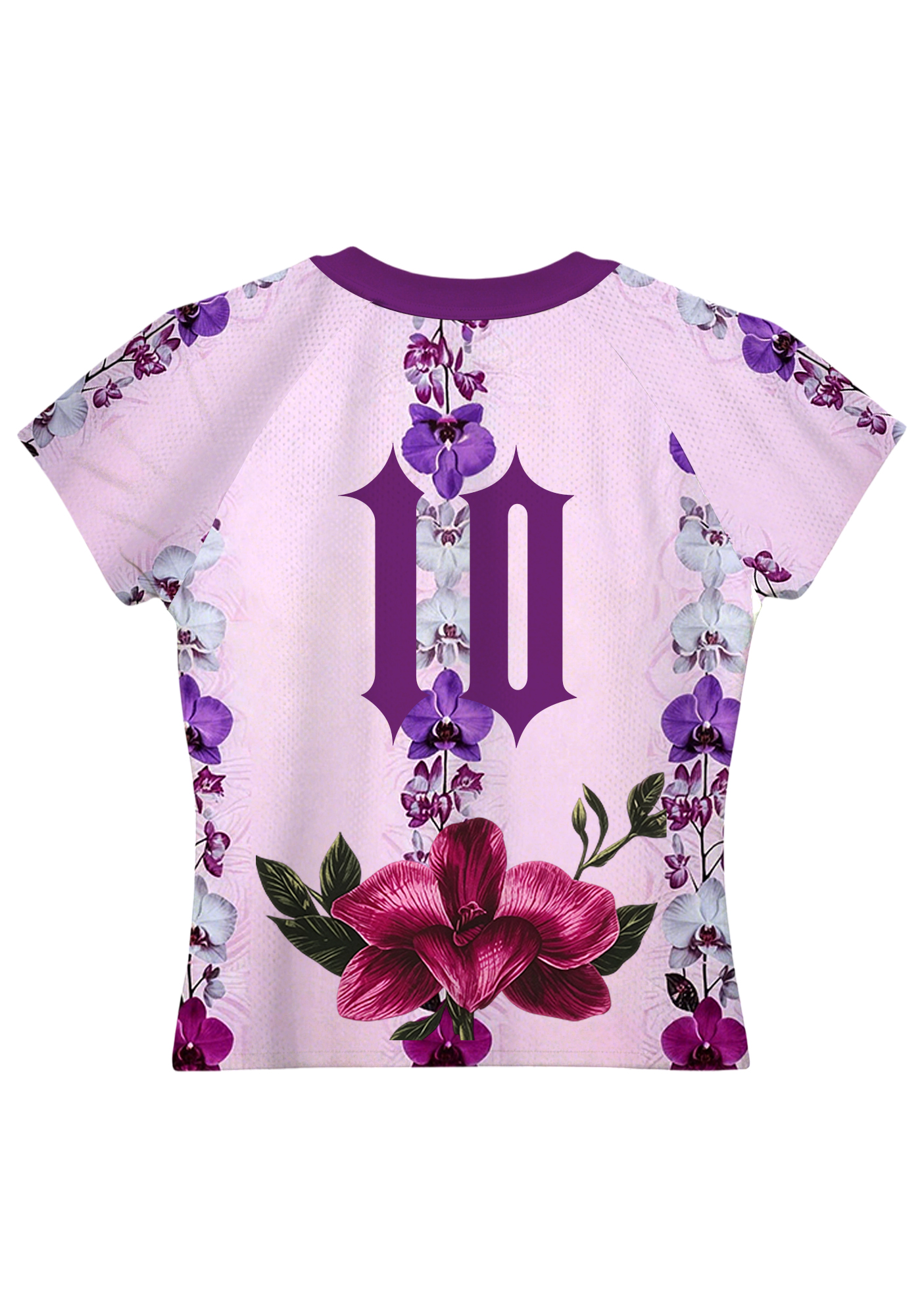 Colombia National Orchid Flower Baby Tee