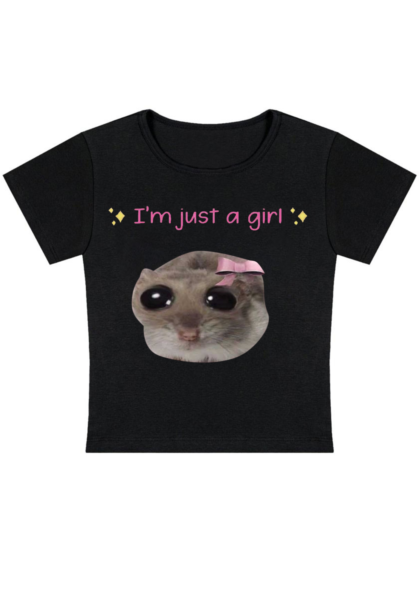I‘m Just A Girl Y2K Baby Tee
