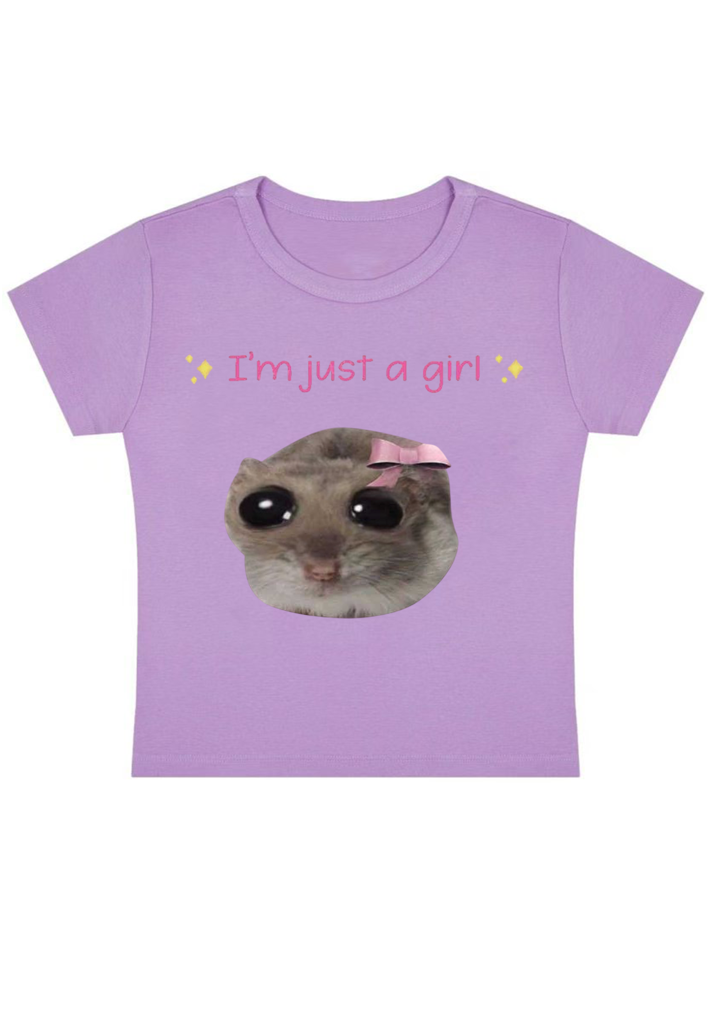 I‘m Just A Girl Y2K Baby Tee