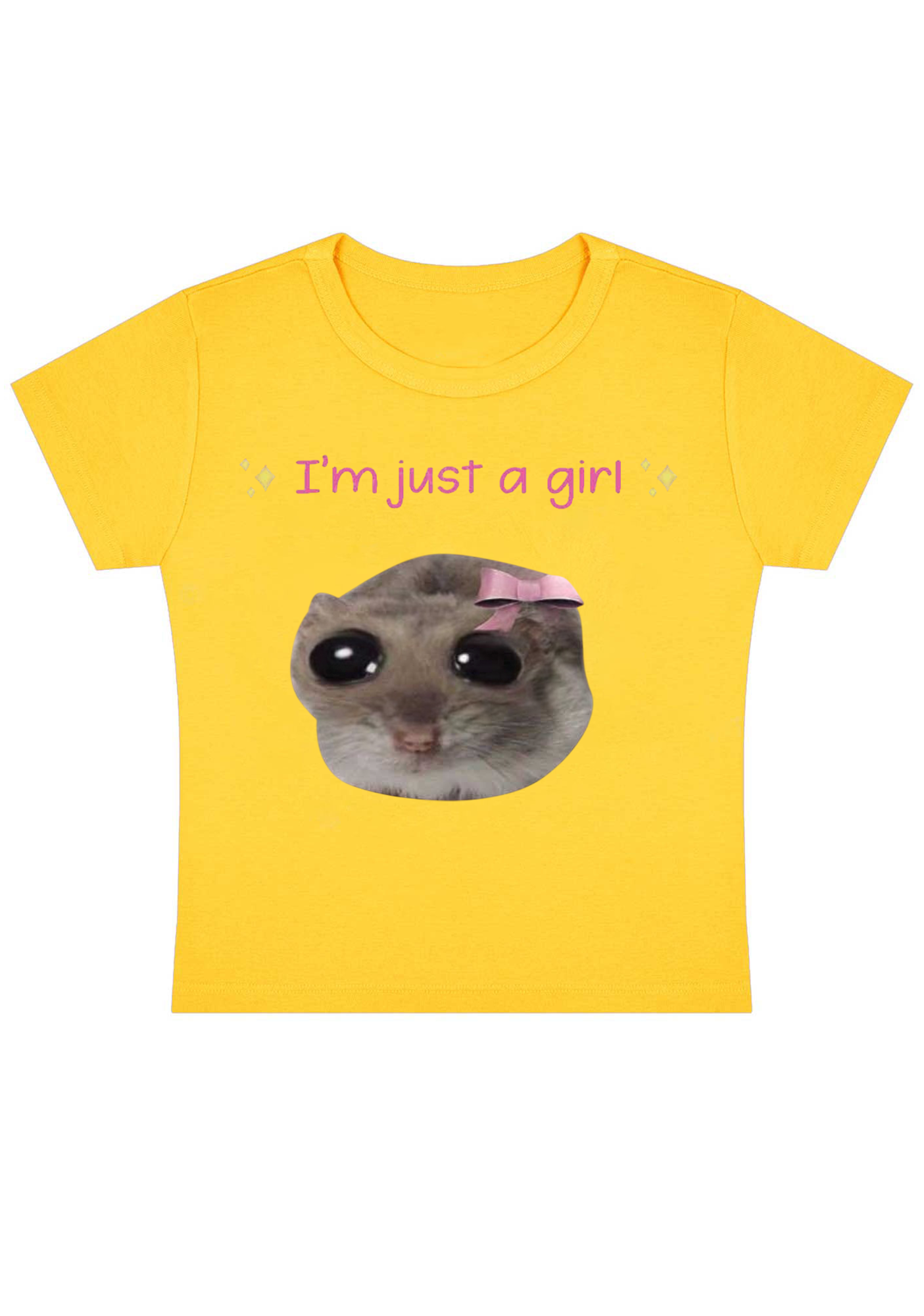 I‘m Just A Girl Y2K Baby Tee