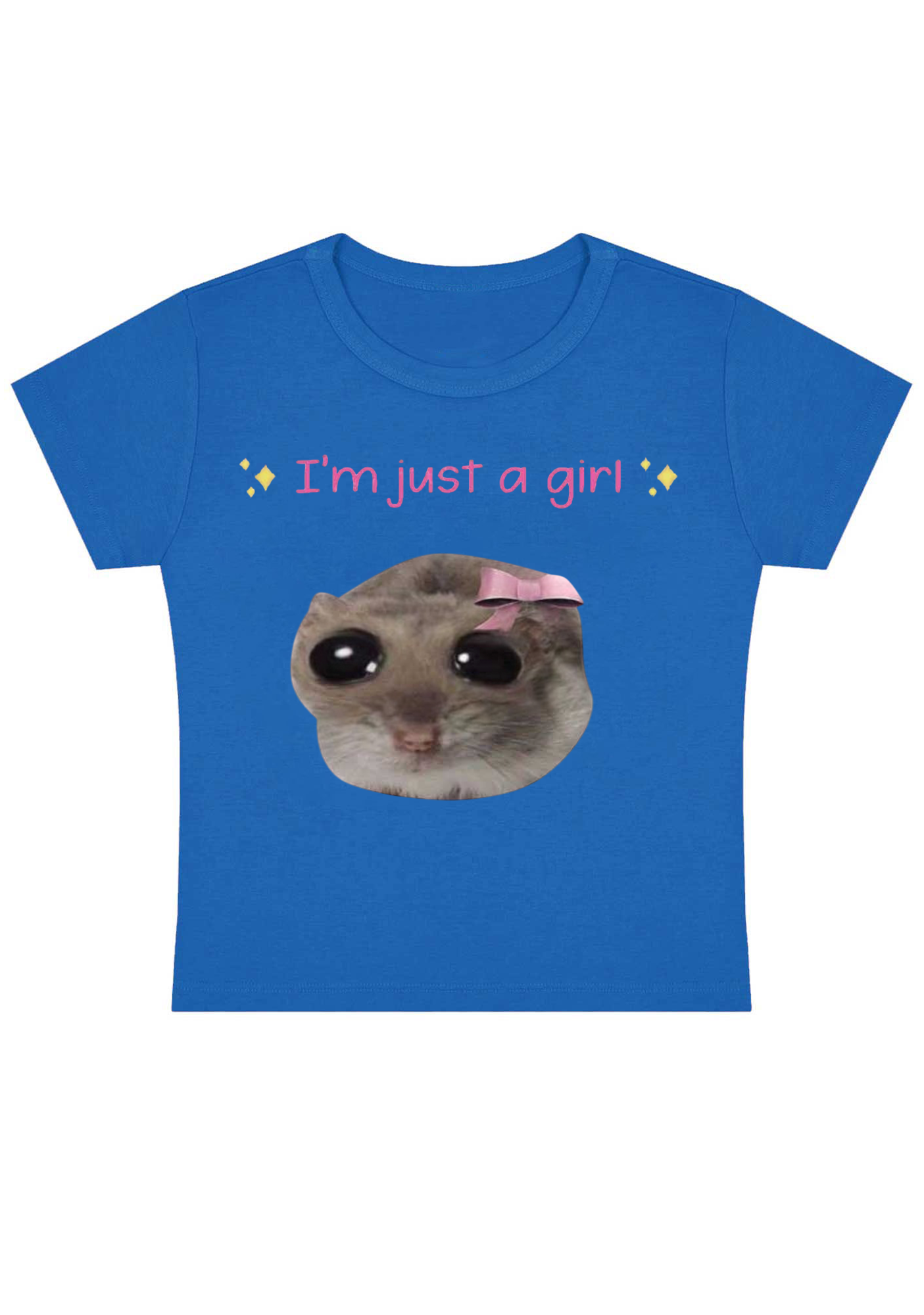 I‘m Just A Girl Y2K Baby Tee