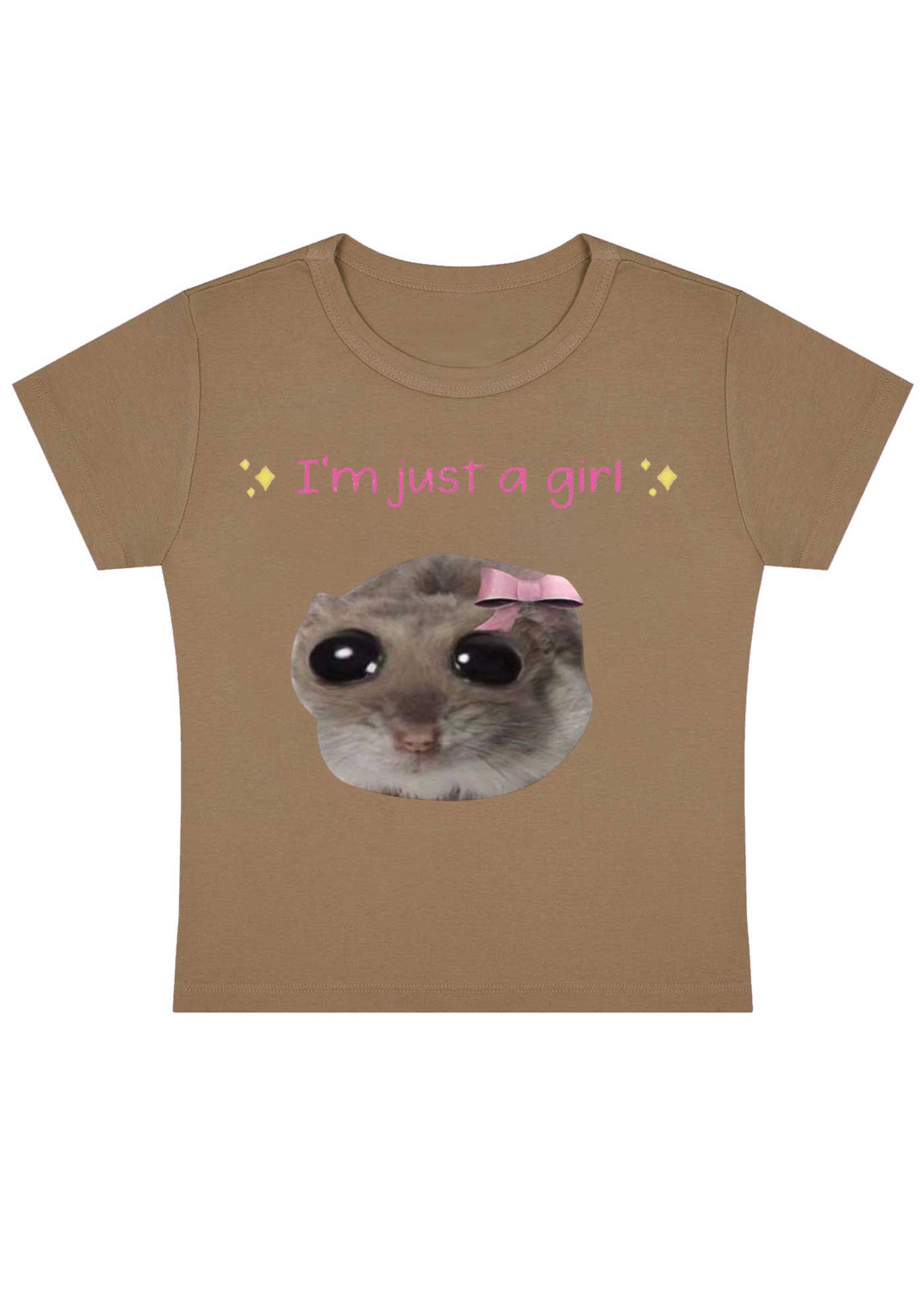 I‘m Just A Girl Y2K Baby Tee