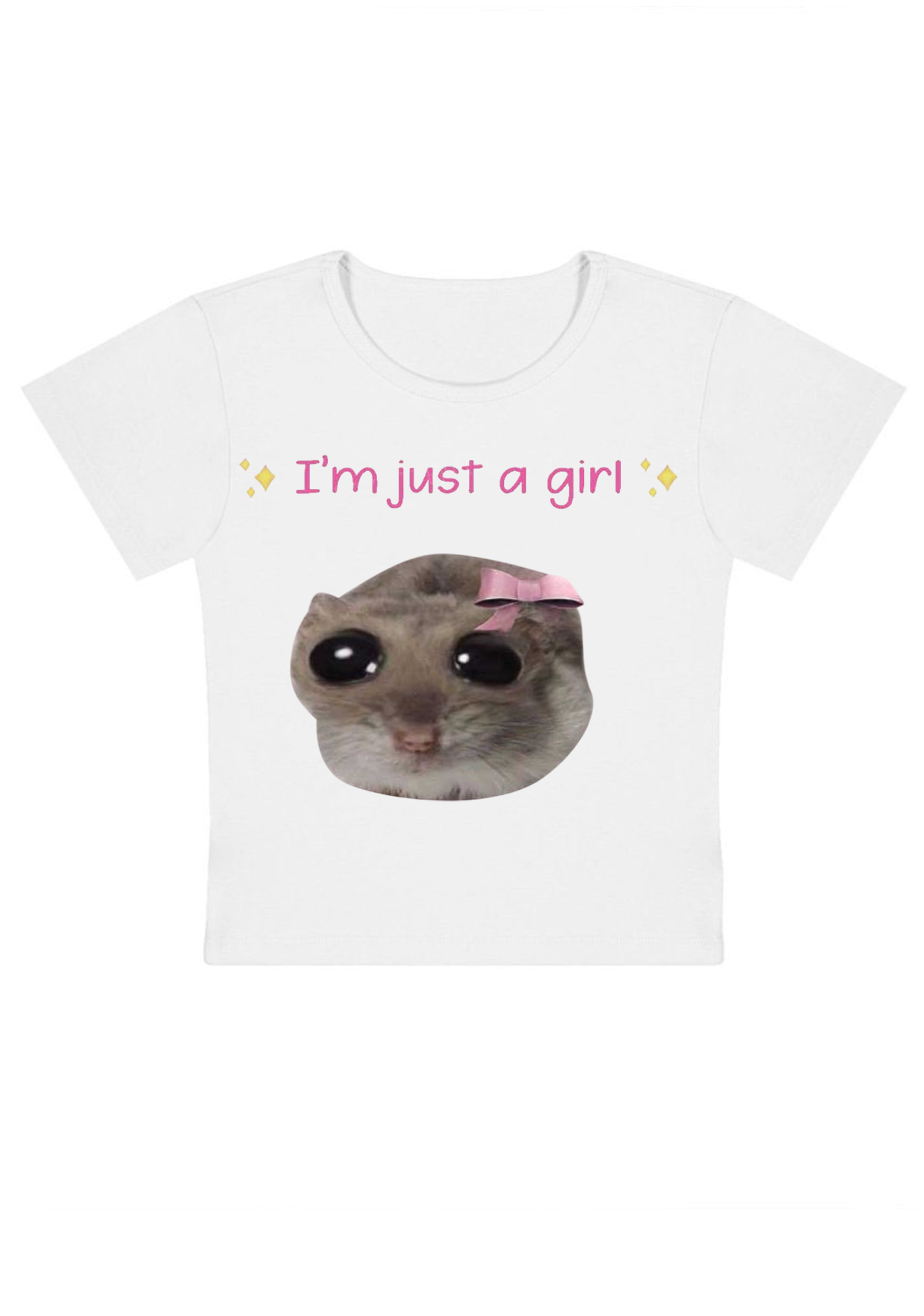 I‘m Just A Girl Y2K Baby Tee