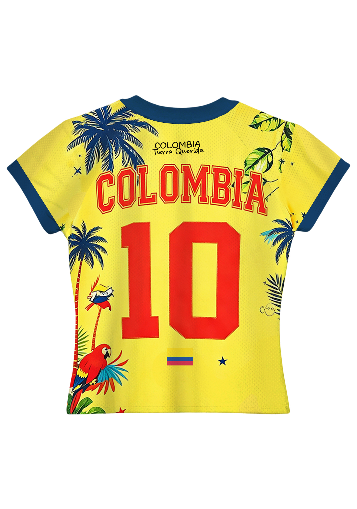 Sunshine Colombia Chiva Bus Macaw Baby Tee