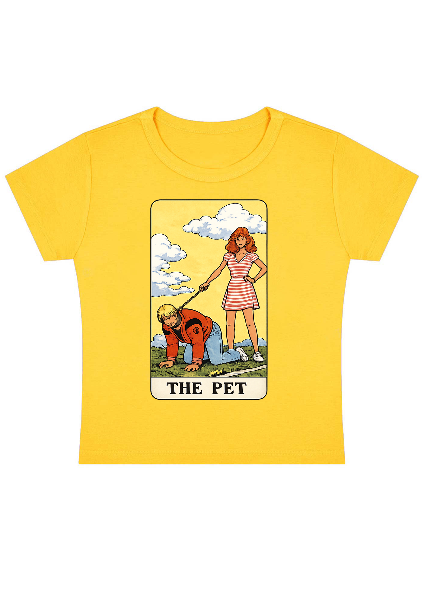 The Pet Y2k Baby Tee