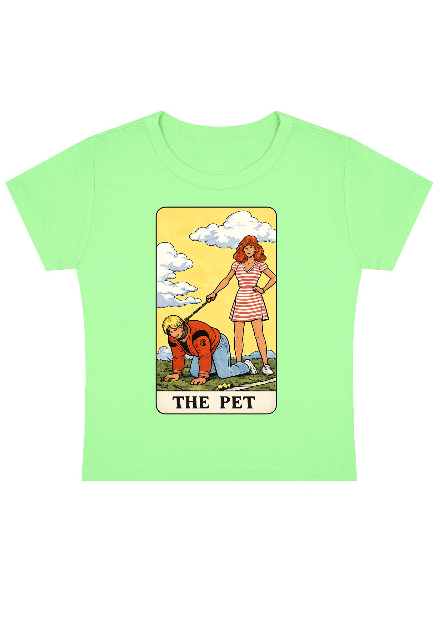The Pet Y2k Baby Tee