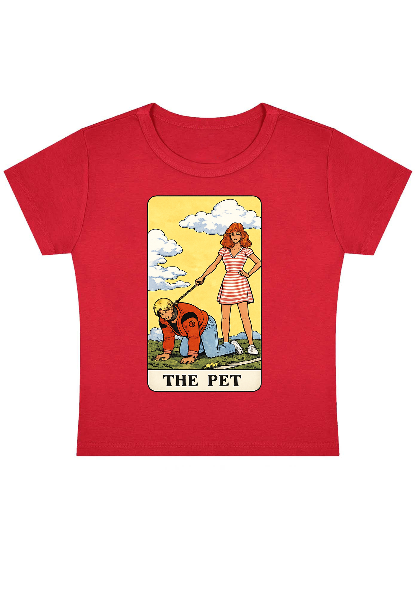 The Pet Y2k Baby Tee