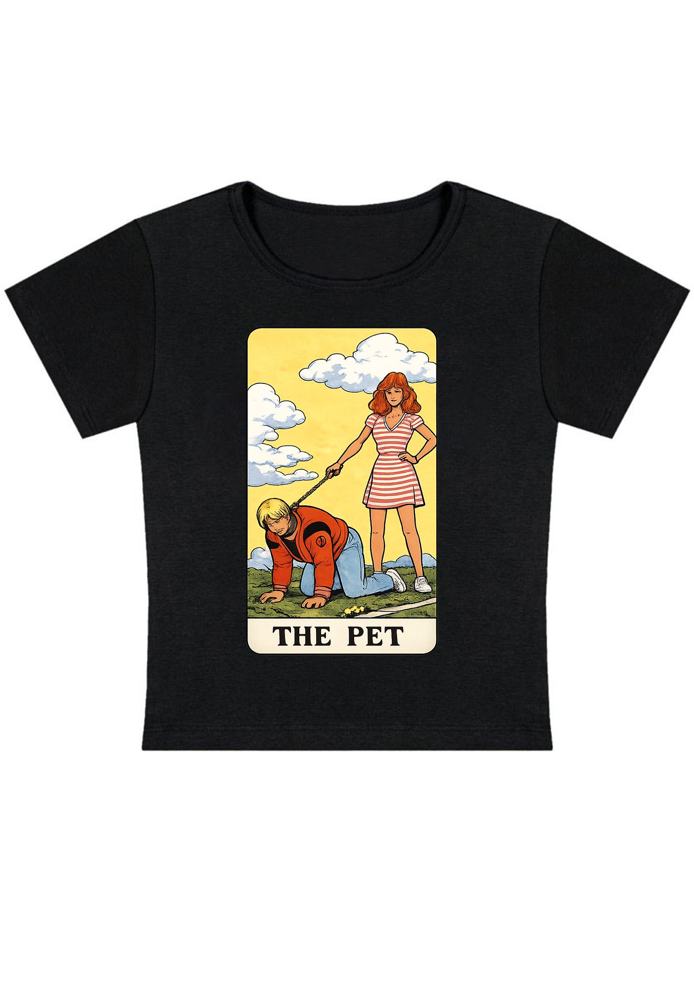 The Pet Y2k Baby Tee