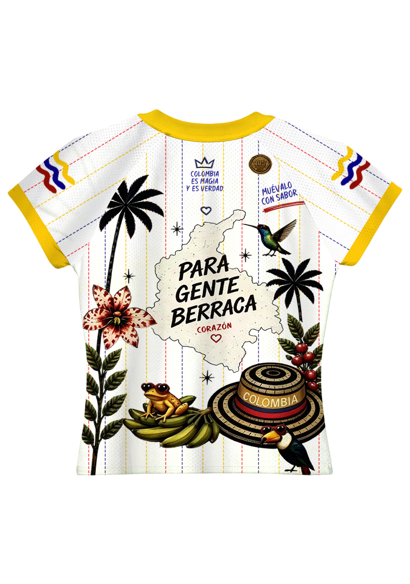 Colombia Indigenous Culture Baby Tee