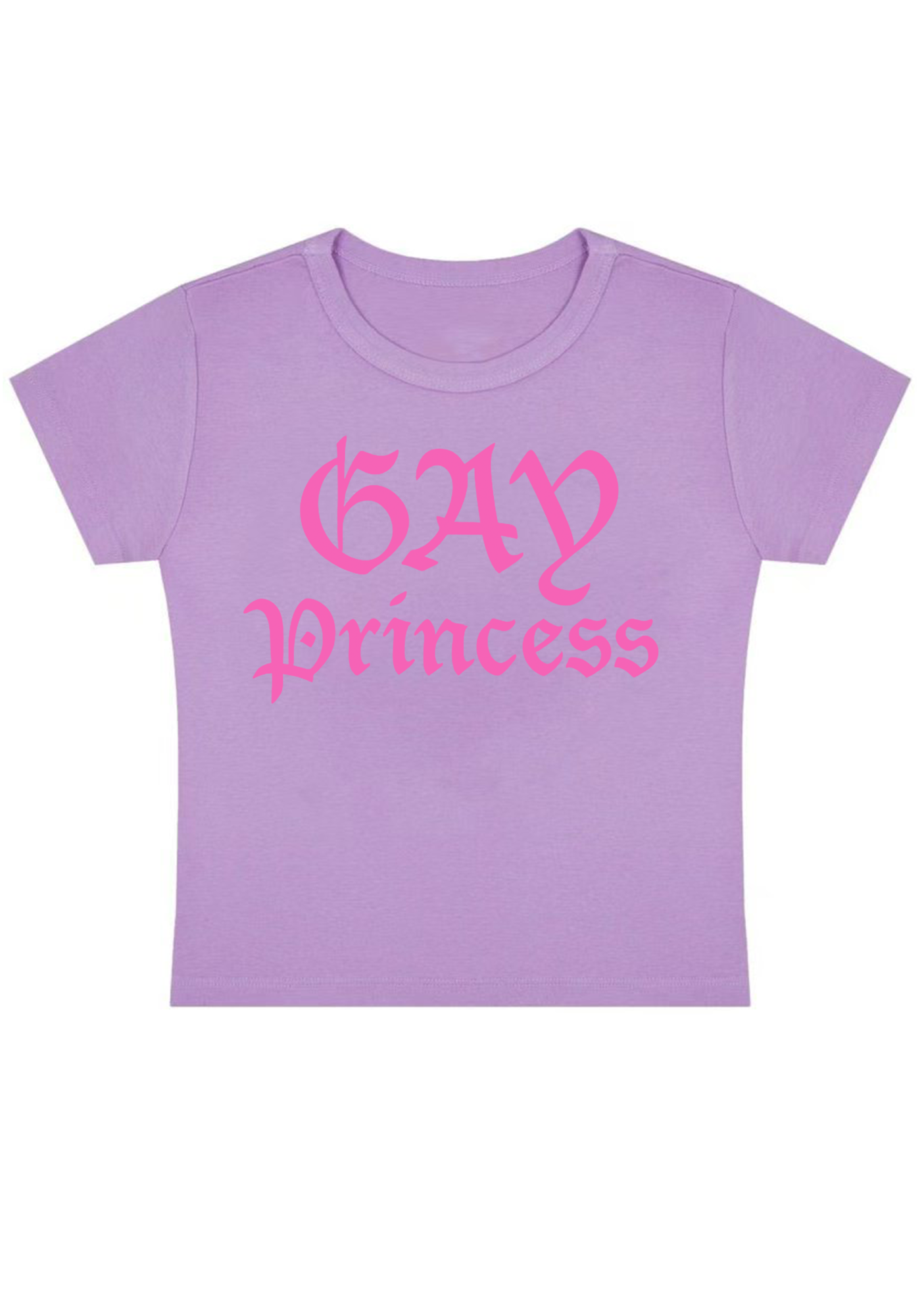Gay Princess Y2k Baby Tee