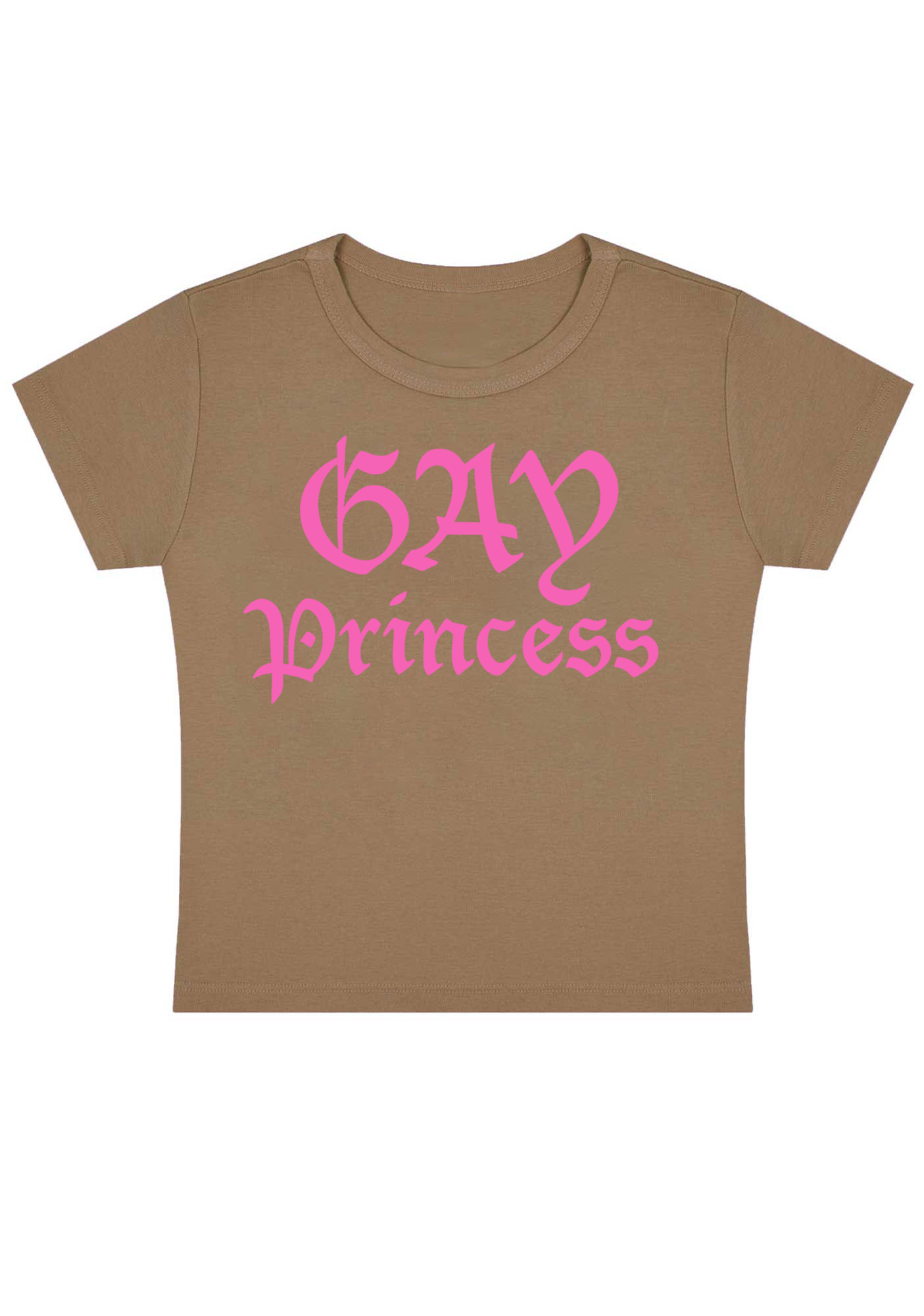 Gay Princess Y2k Baby Tee
