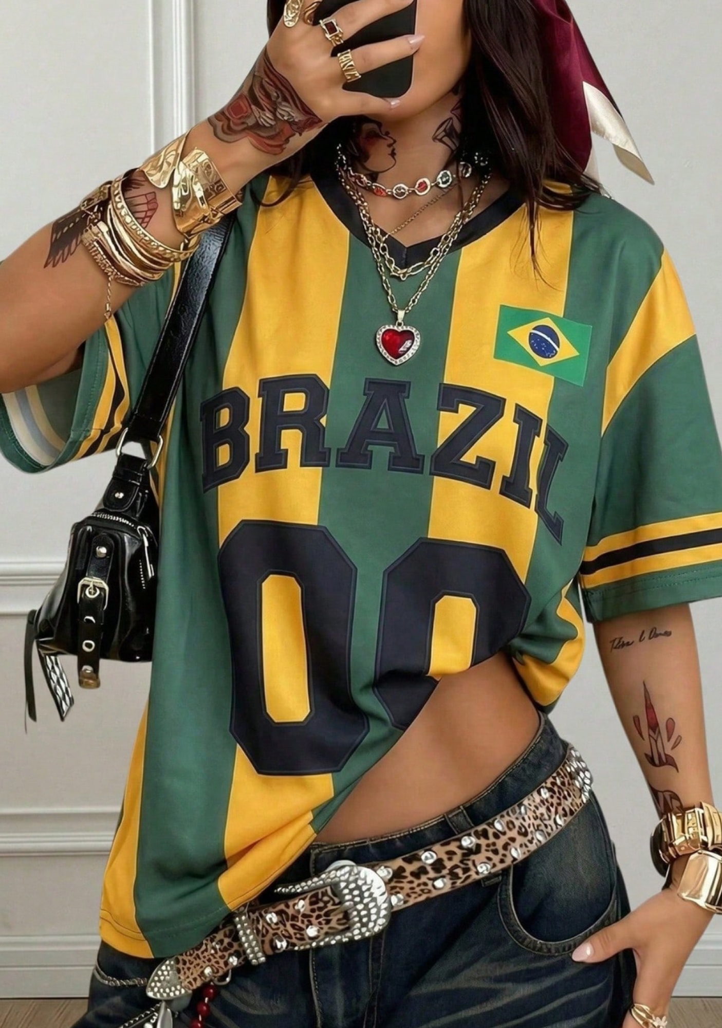 Country Flag Letter Number Print Mesh Jersey Shirts