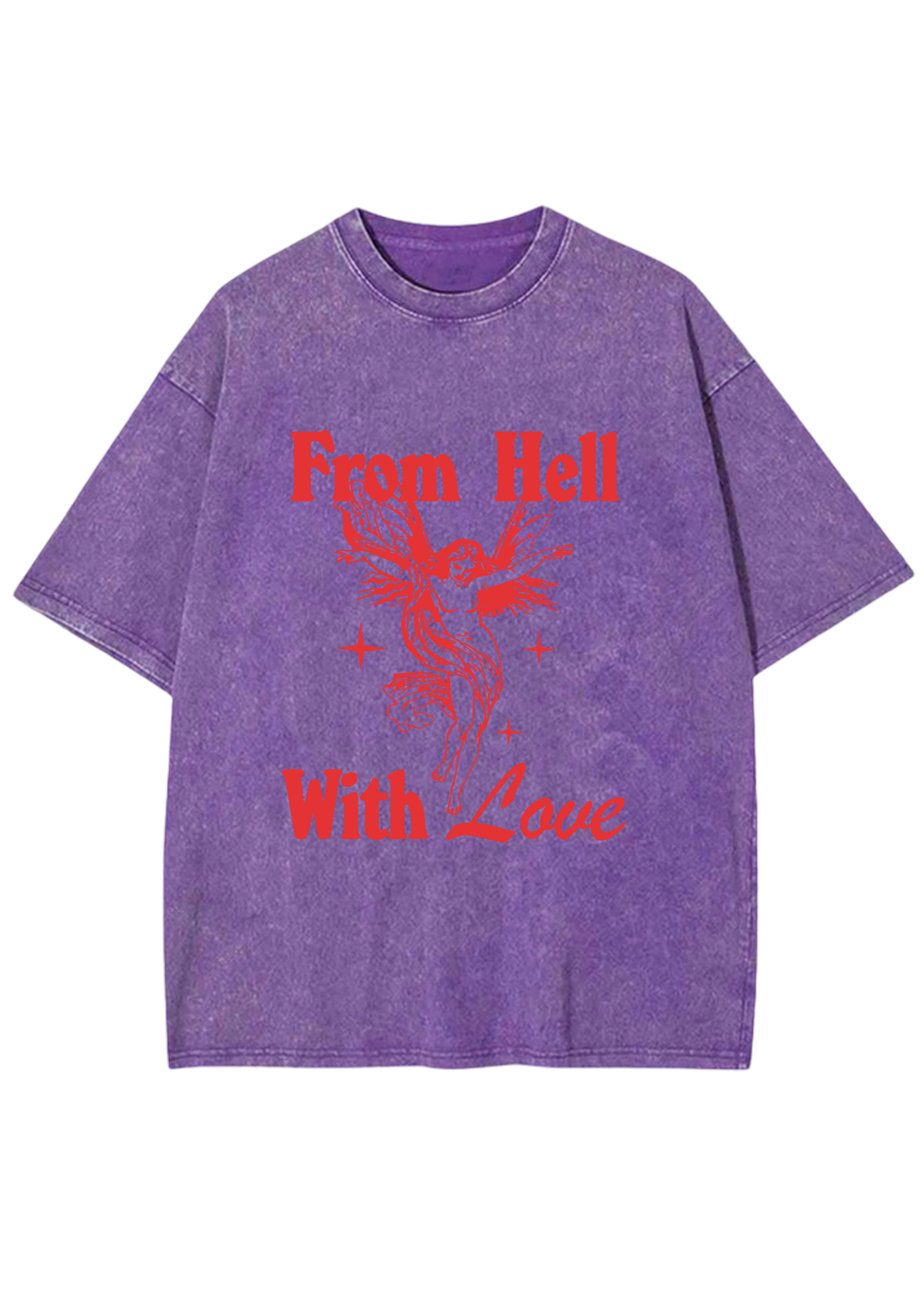 From Hell With Love Y2K Washed Tee