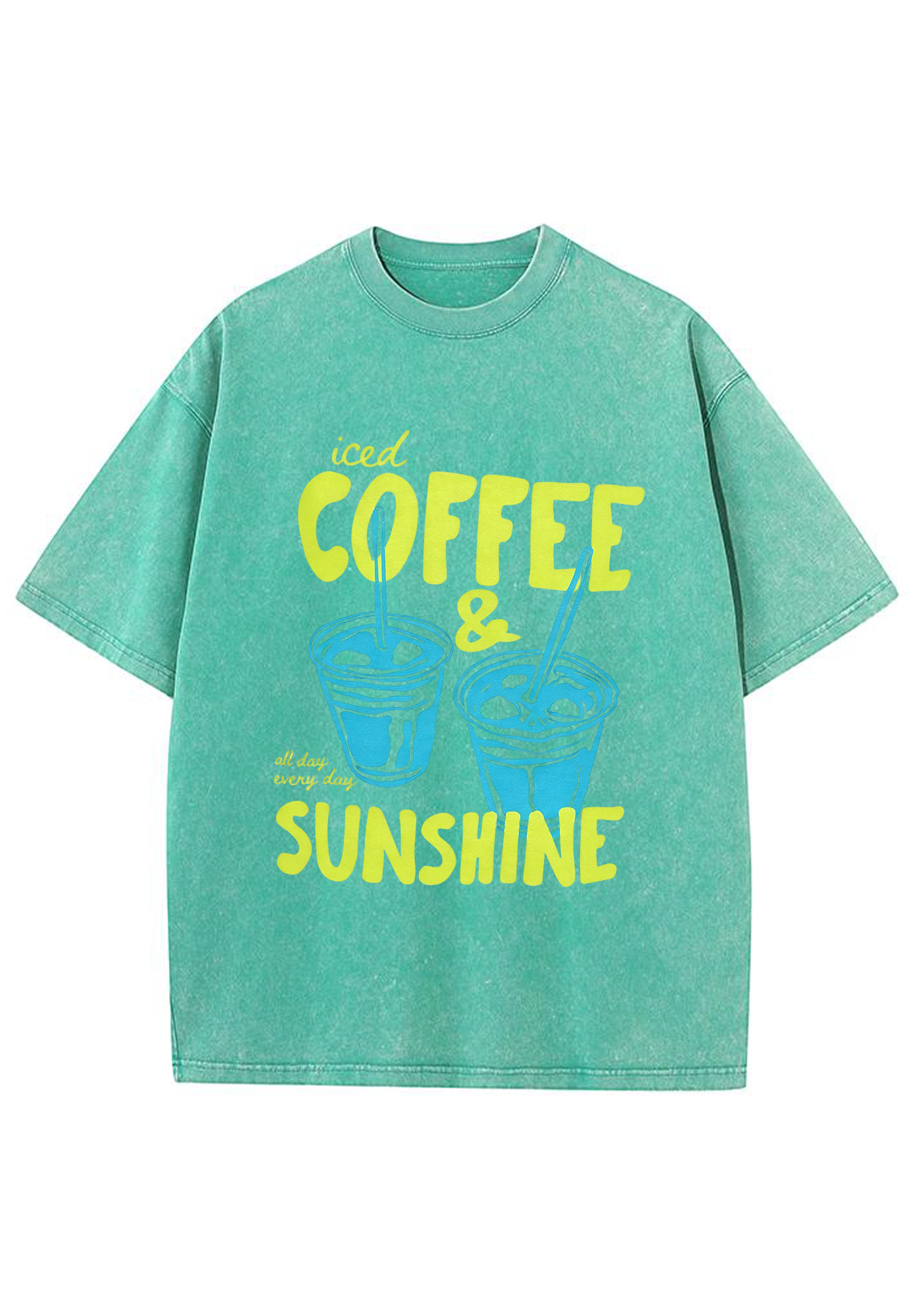 Coffee and Sunshine Washed Tee