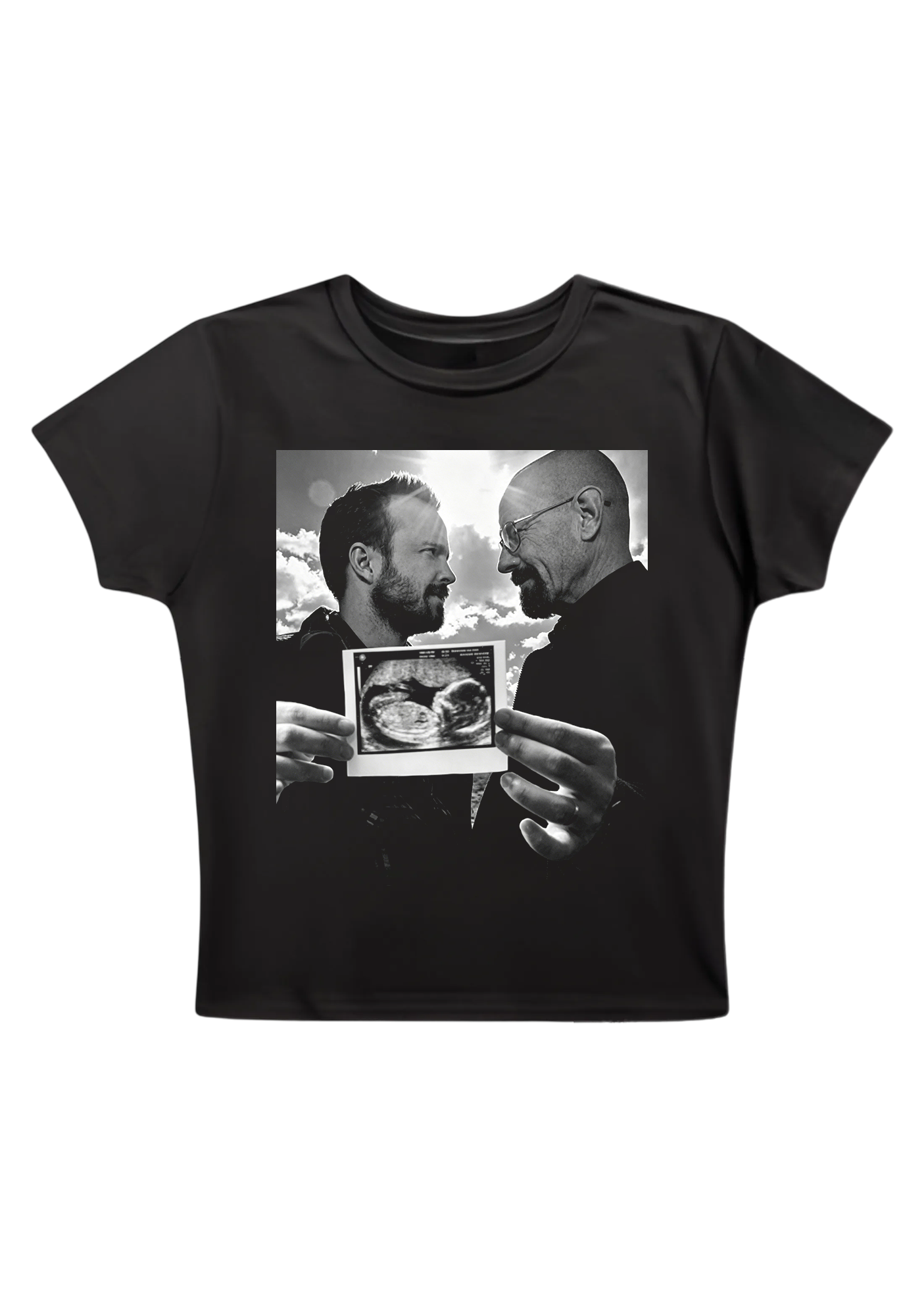 Breaking Bad Partners in Crime" Funny Y2K Baby Tee