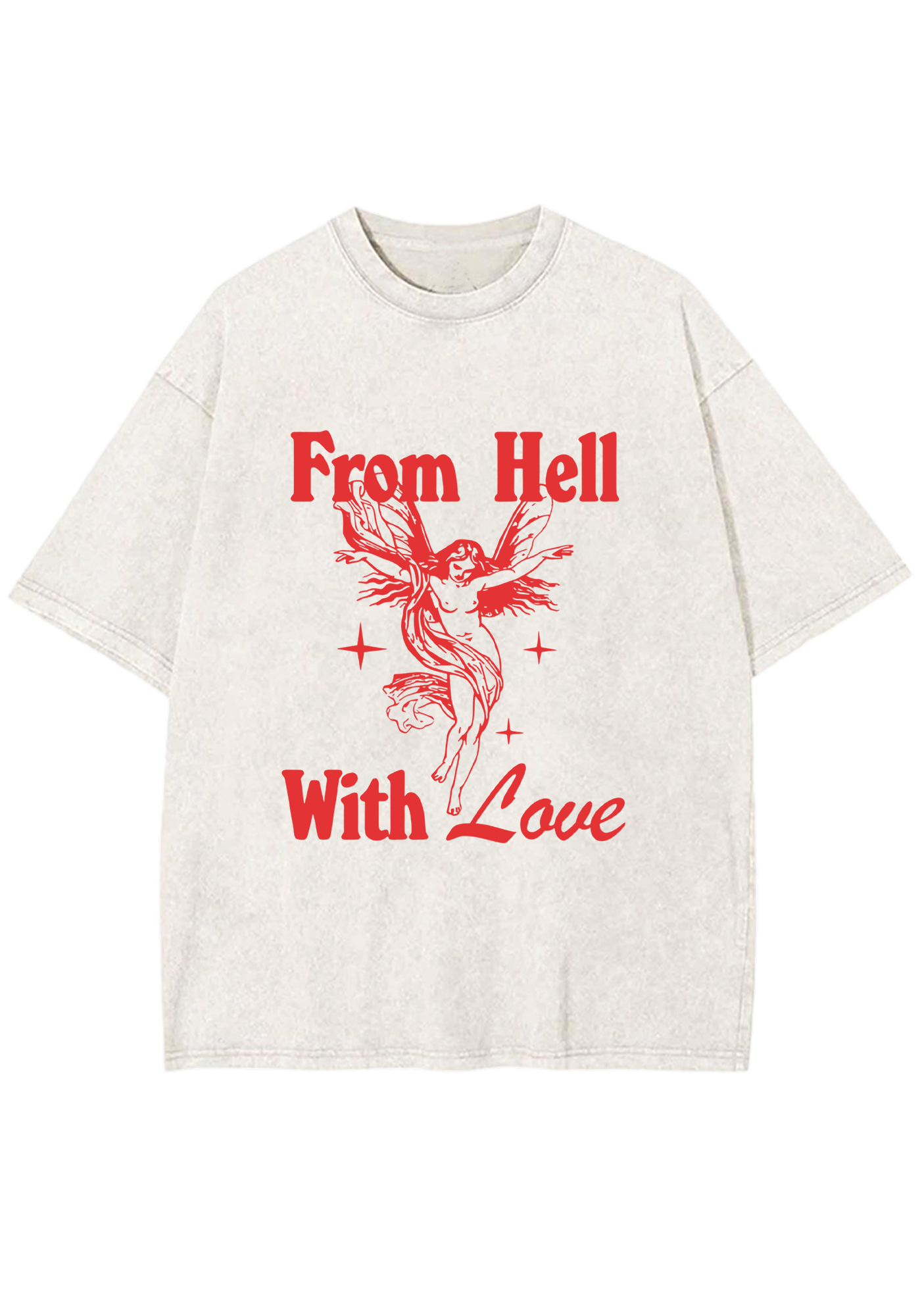 From Hell With Love Y2K Washed Tee