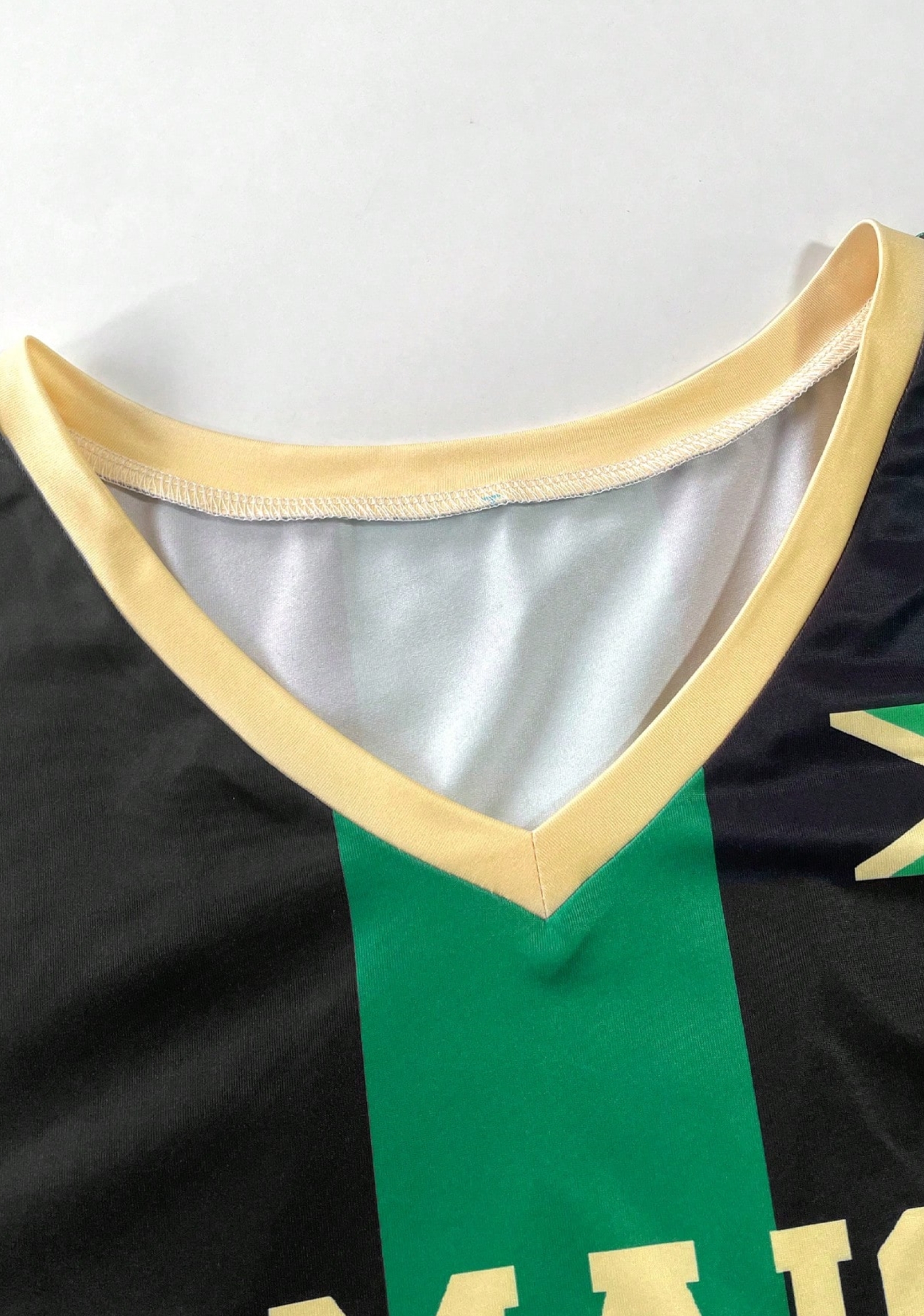 Country Flag Letter Number Print Mesh Jersey Shirts