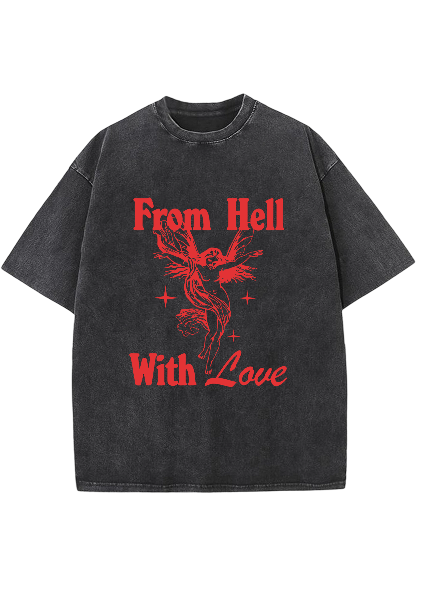 From Hell With Love Y2K Washed Tee