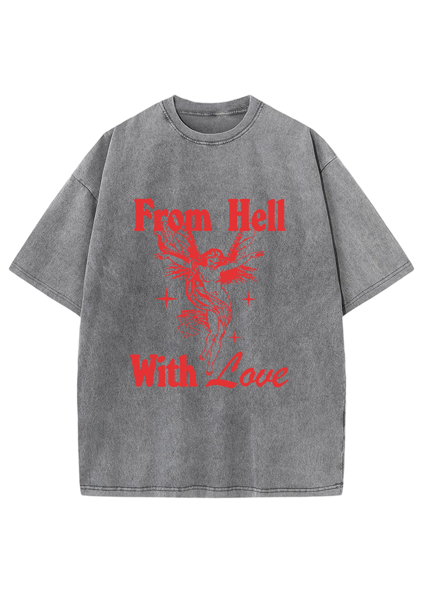 From Hell With Love Y2K Washed Tee