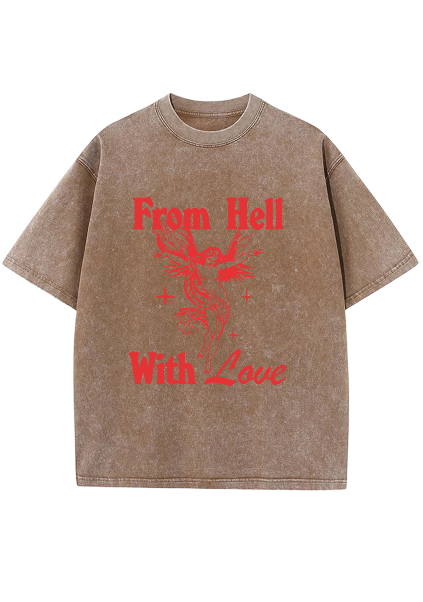 From Hell With Love Y2K Washed Tee