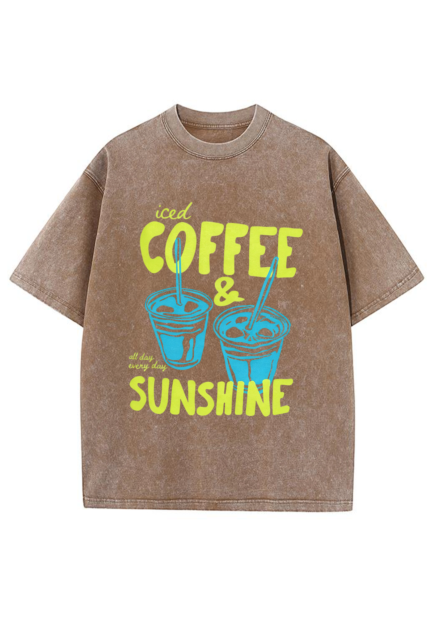 Coffee and Sunshine Washed Tee
