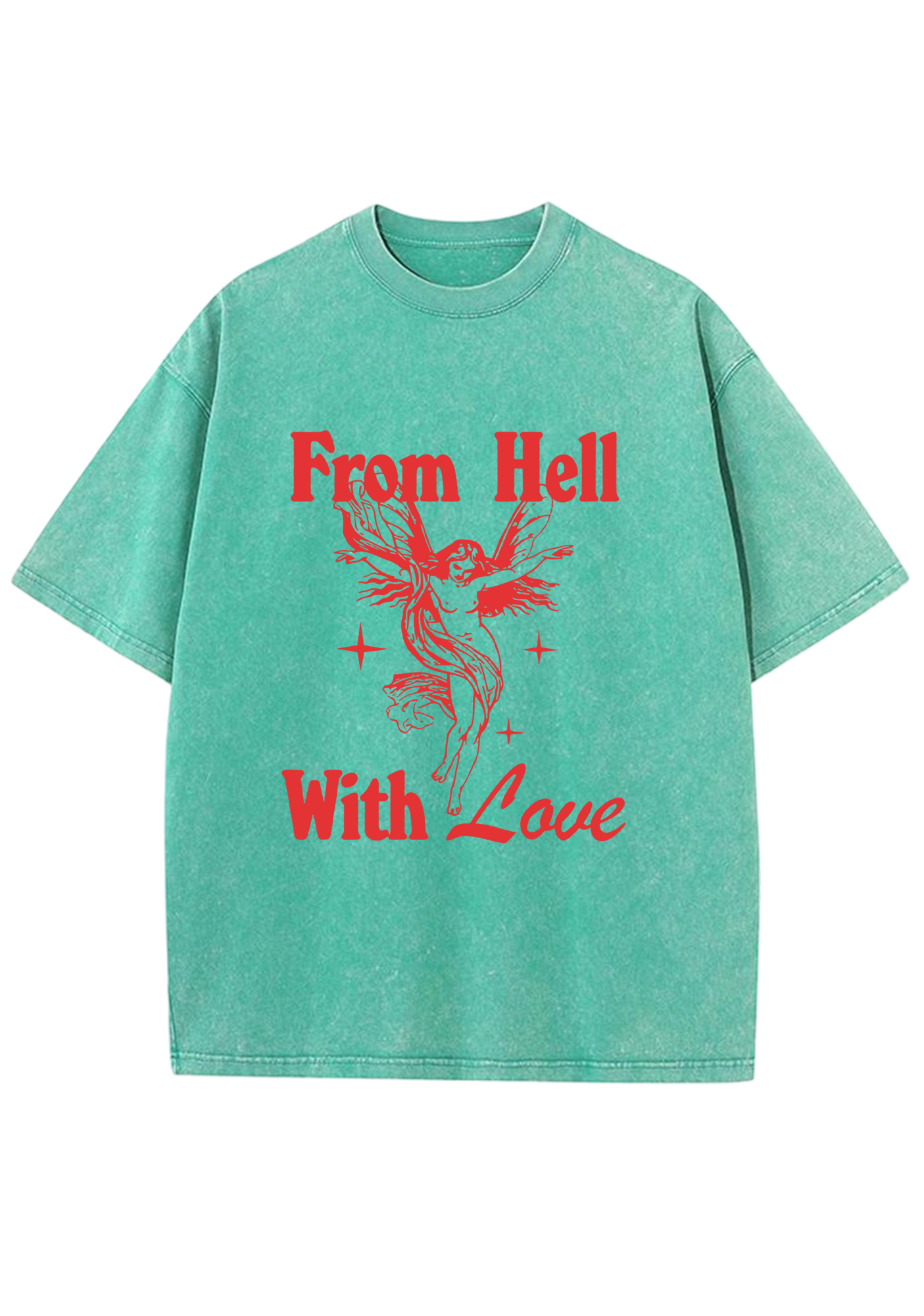 From Hell With Love Y2K Washed Tee