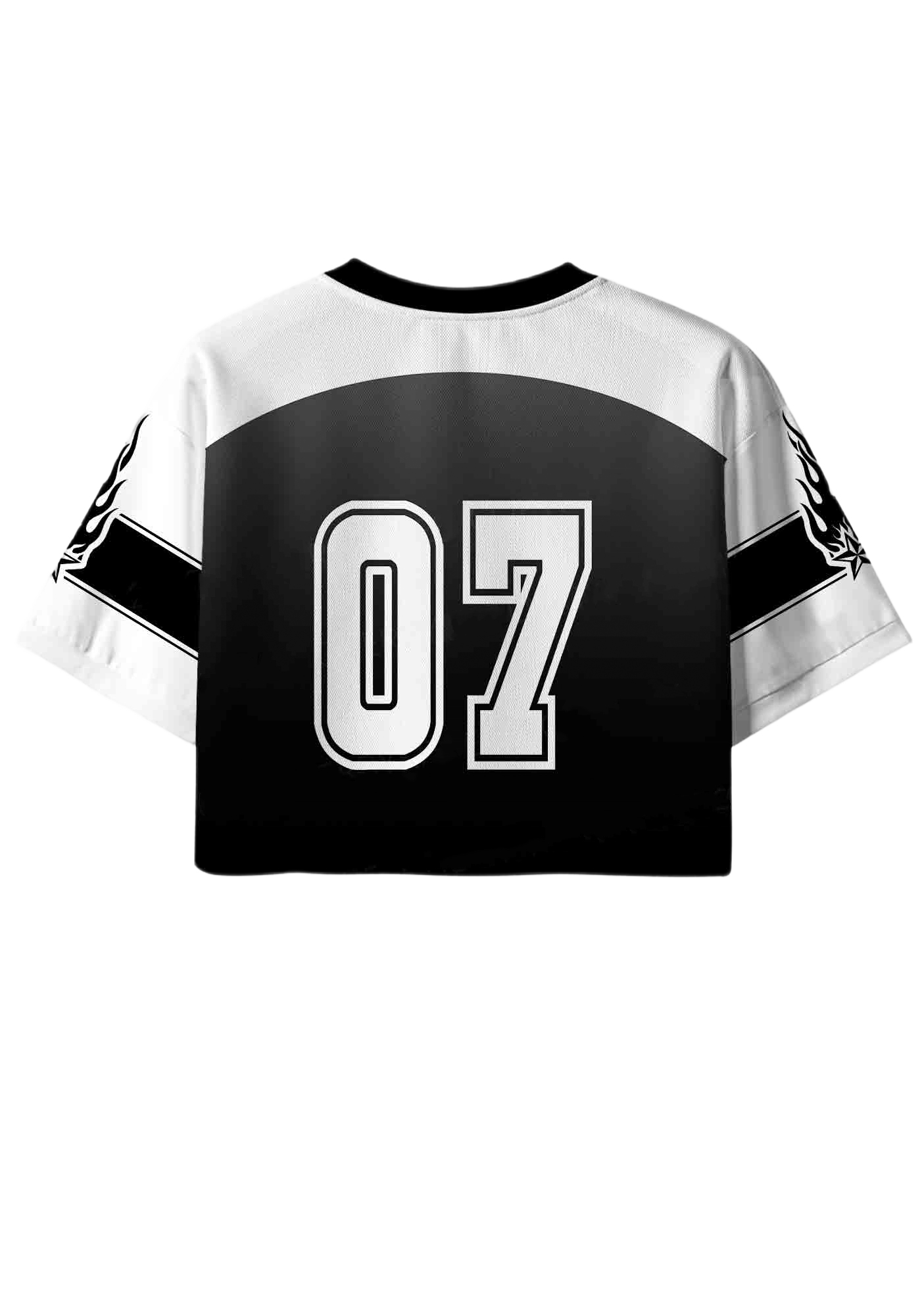 Freak Y2K Crop Sport Jersey Shirts