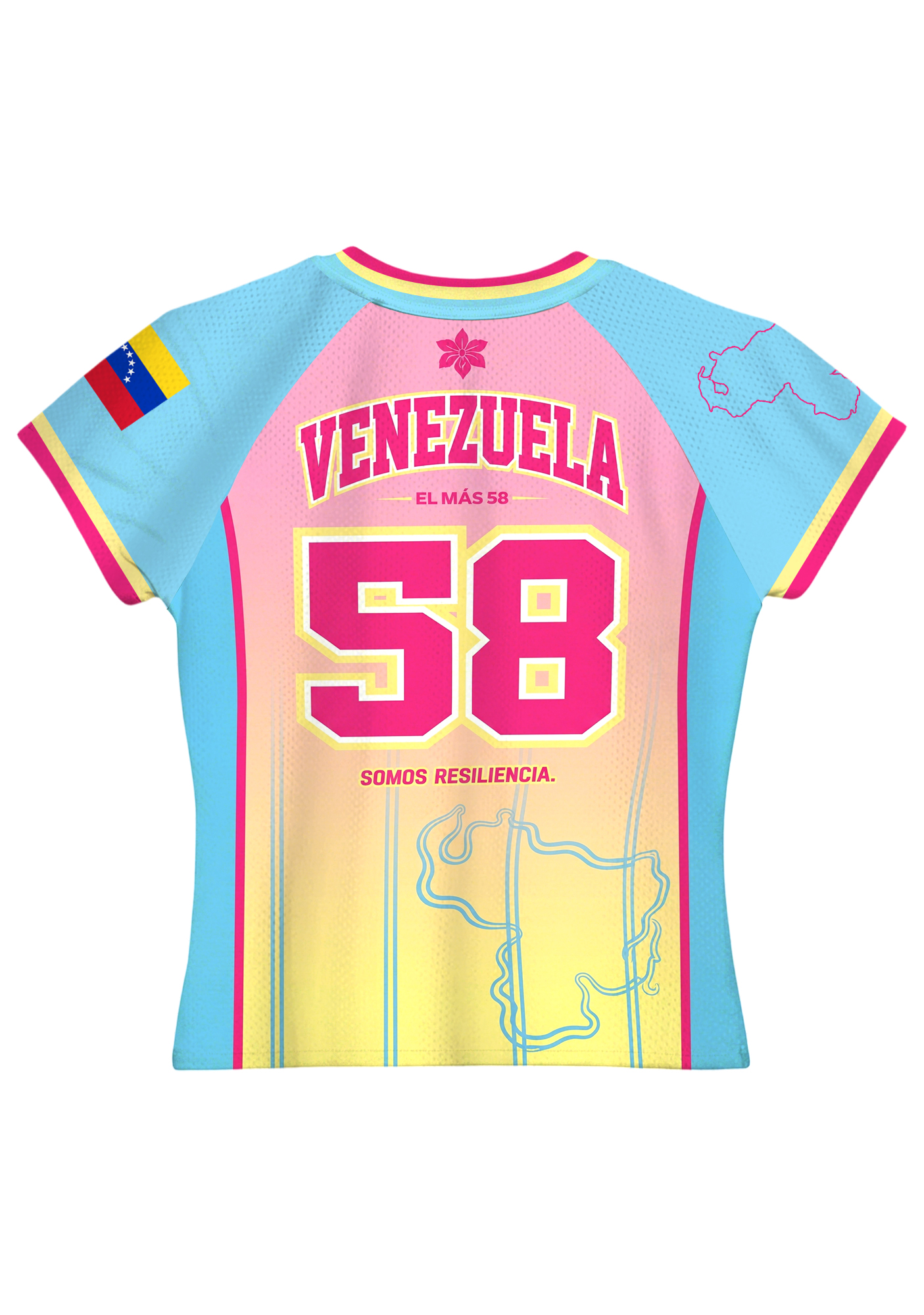 Venezuela Macaw Scenic Landscape Baby Tee