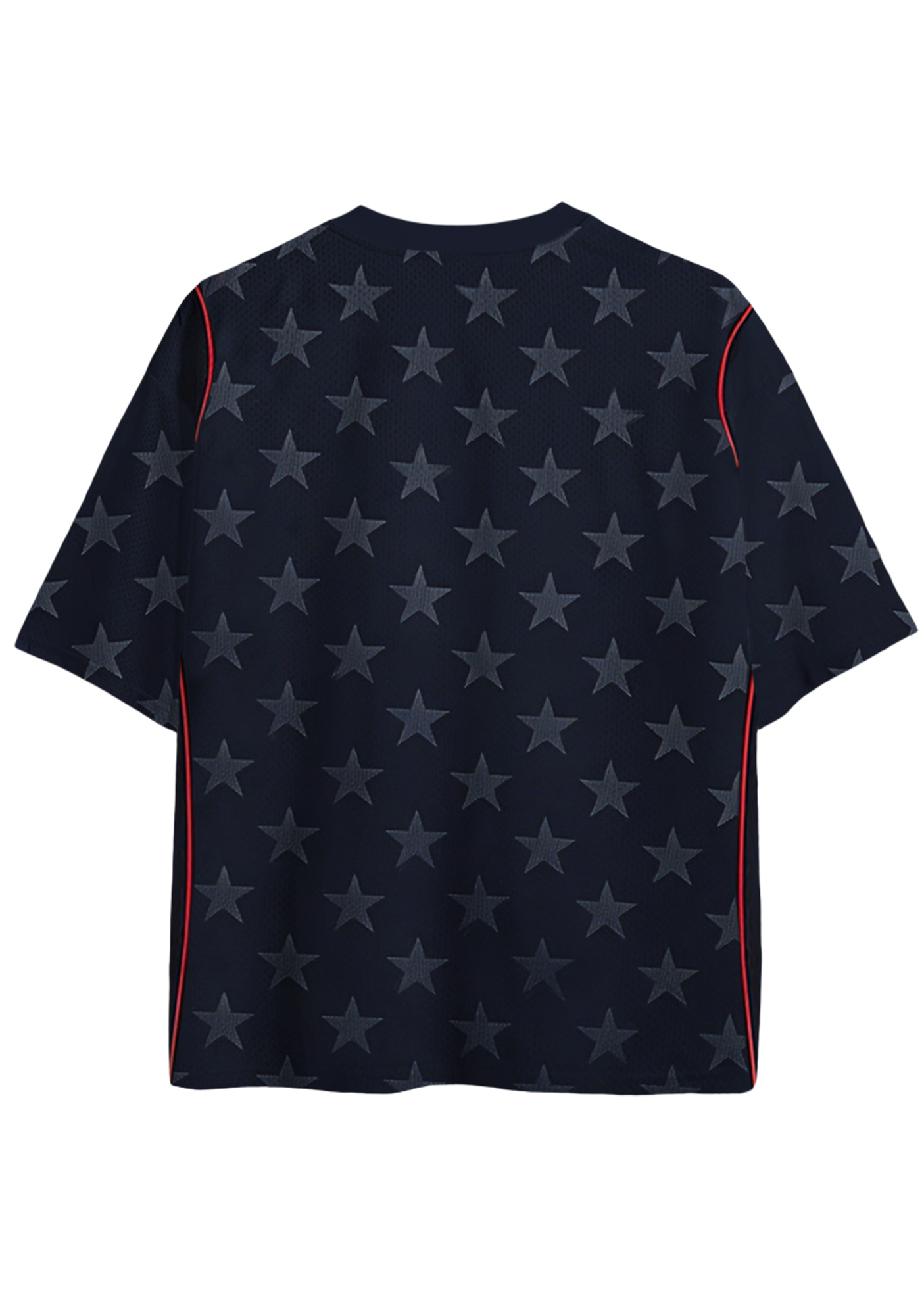 Navy USA Shield Logo Mesh Jersey Shirts