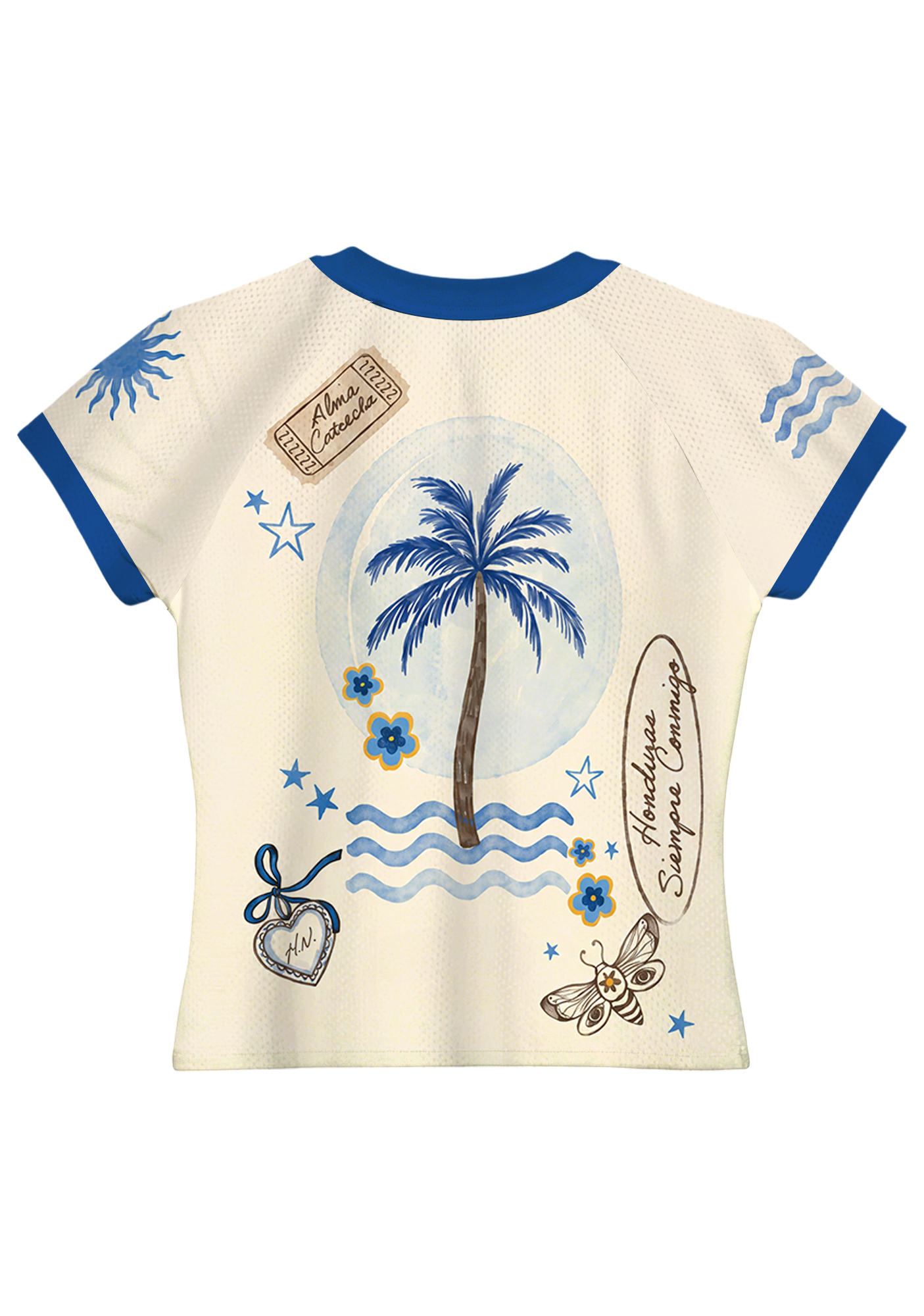 Honduras Tropical National‑Pride Baby Tee