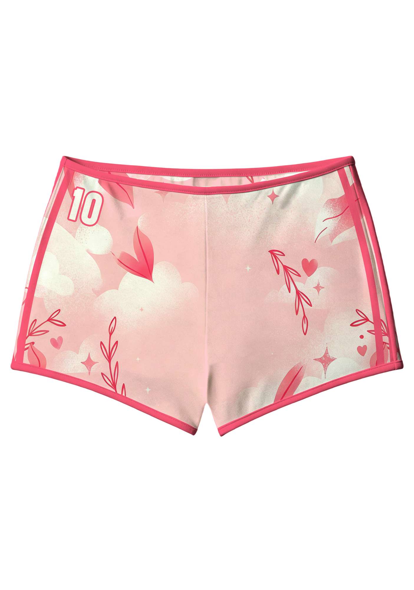 Pink Argentina Sun of May Patriotic Booty Shorts