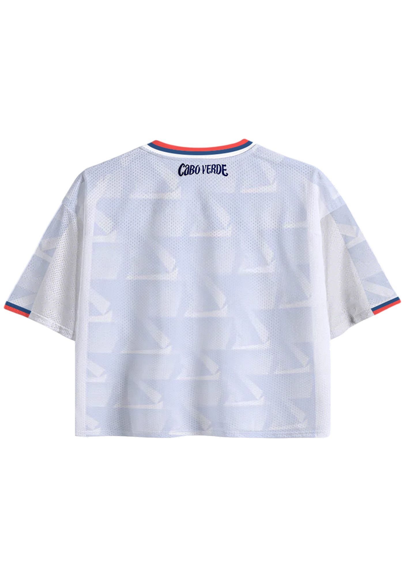 Cape Verde National Team Cropped Mesh Jersey Shirt