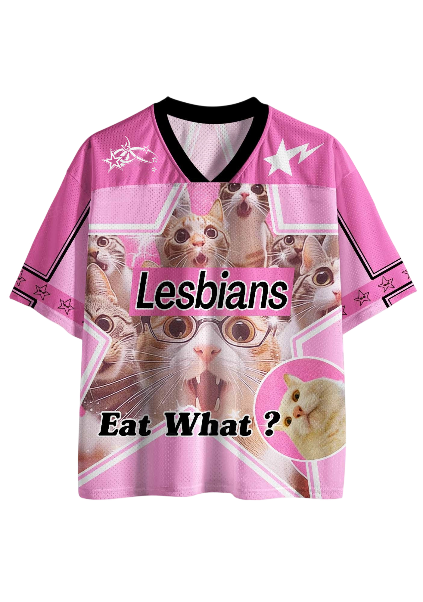 LesbiansEat What Y2K Jersey Shirt