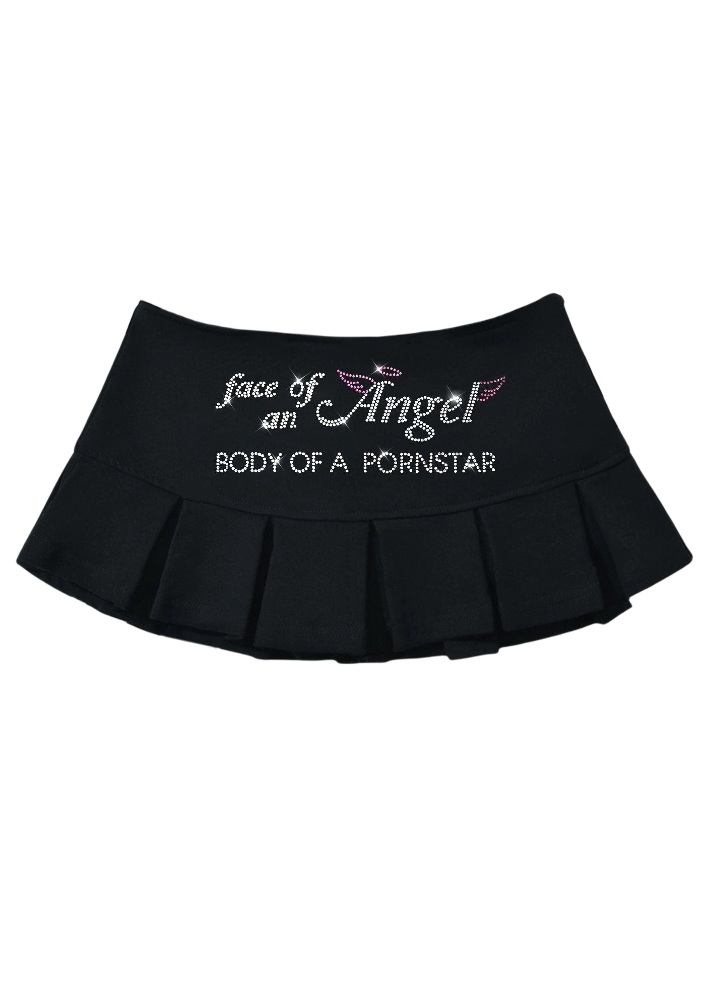 Face of An Angel Y2K Mini Pleated Skirts