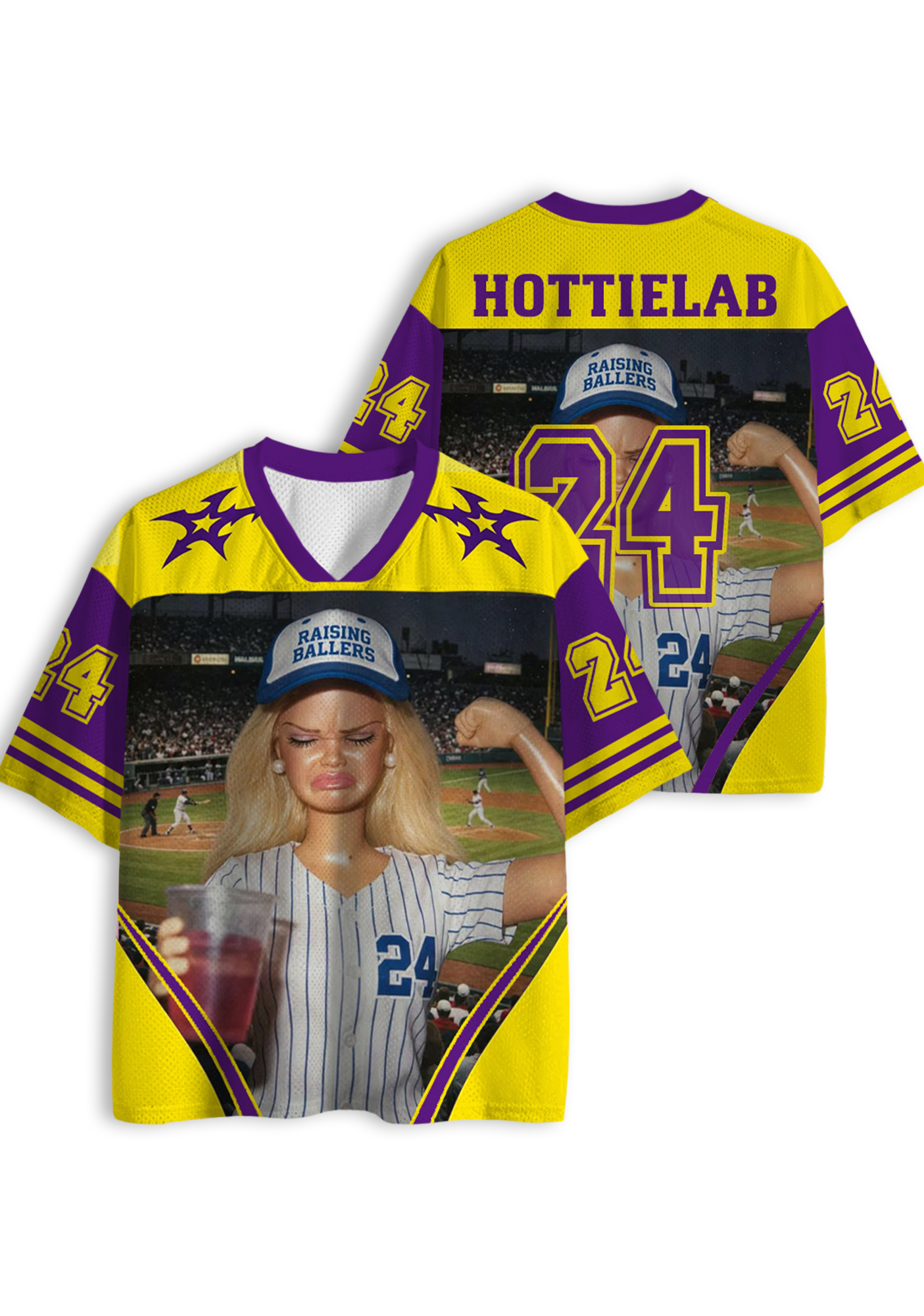 Y2K Sporty Barbie 24 Y2K Jersey Shirts