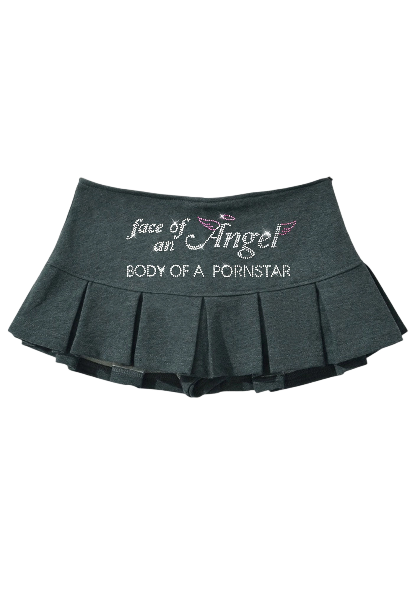Face of An Angel Y2K Mini Pleated Skirts