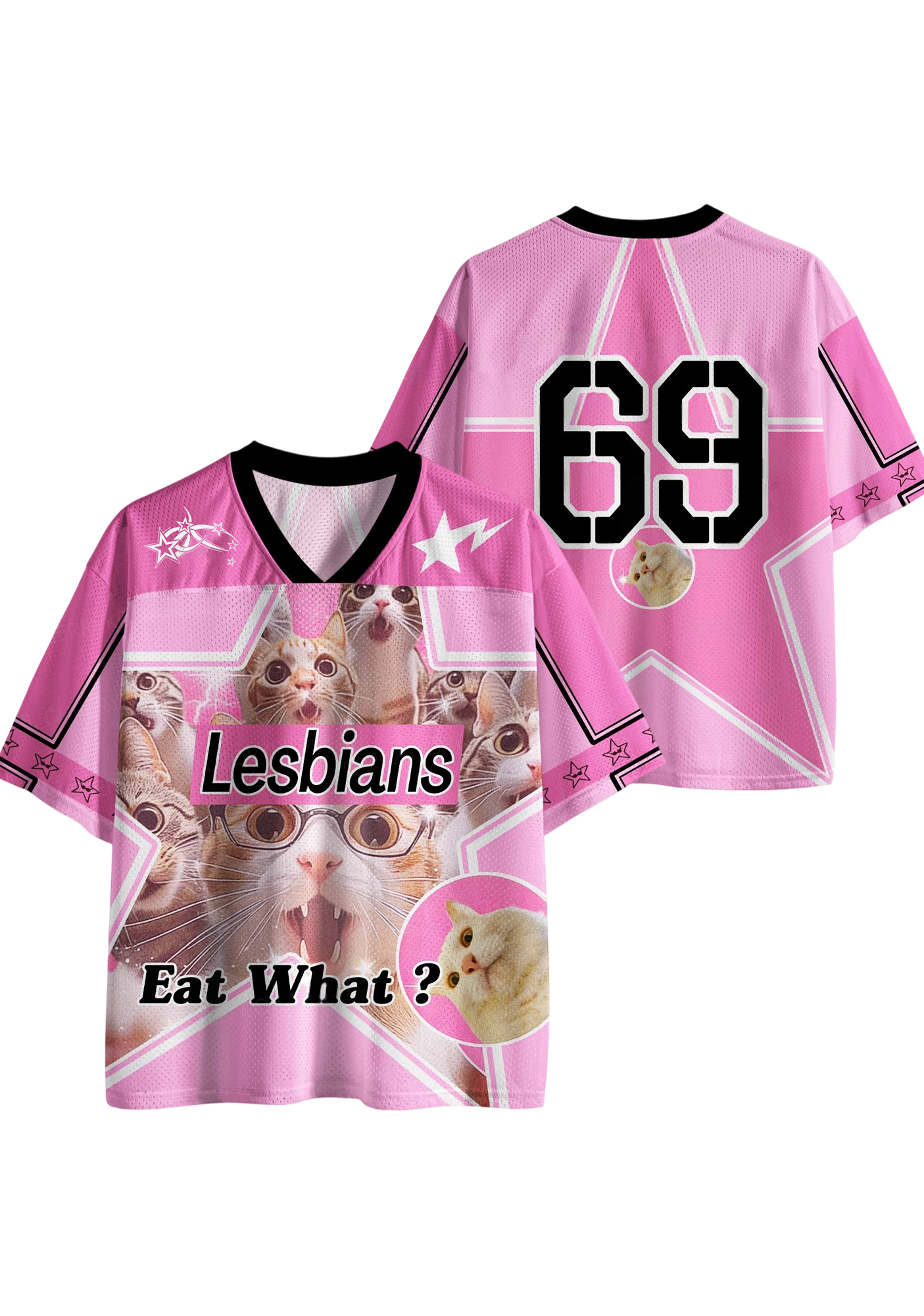 LesbiansEat What Y2K Jersey Shirt