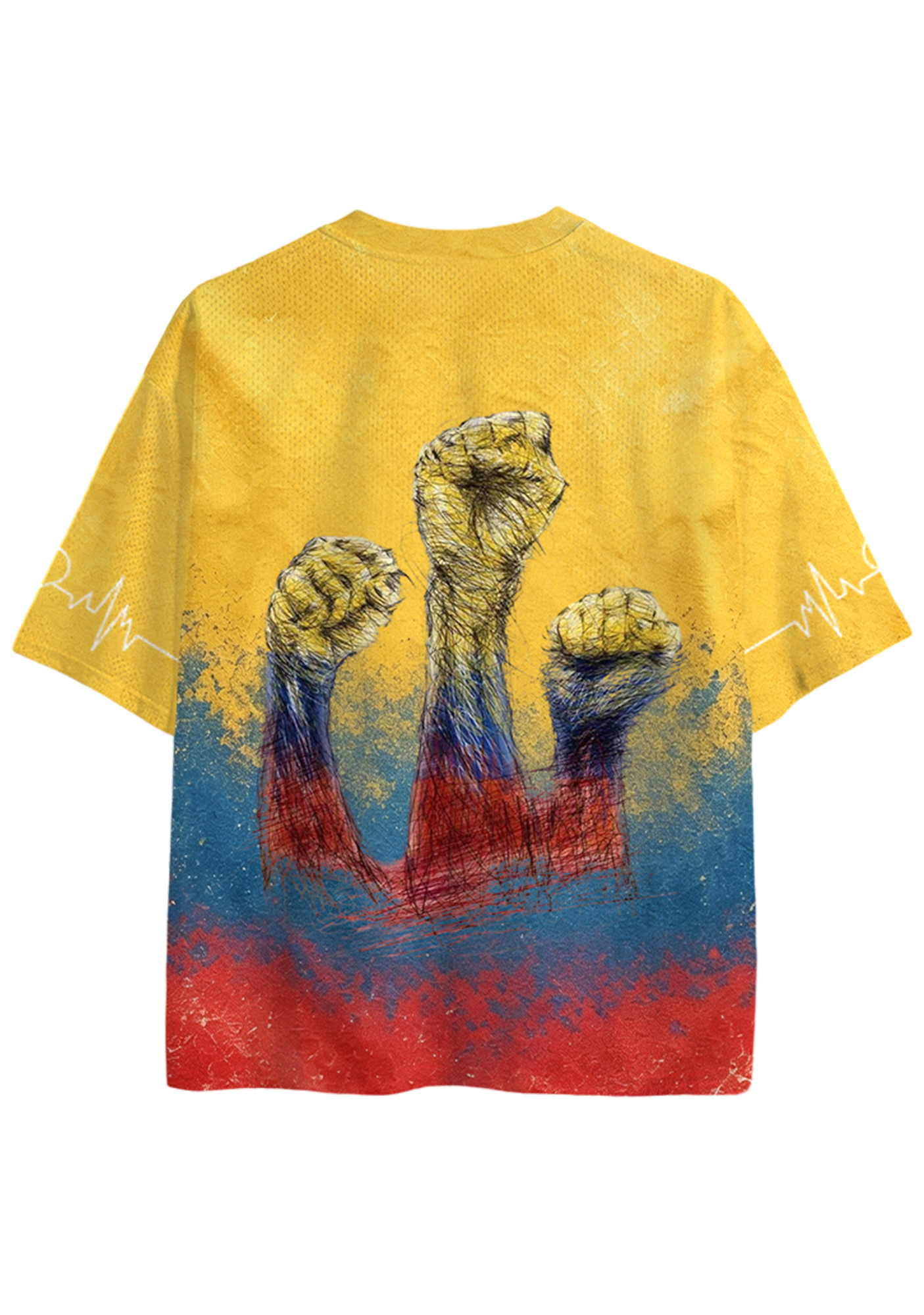 Colombia Strong Pray For Colombia Mesh Jersey Shirt