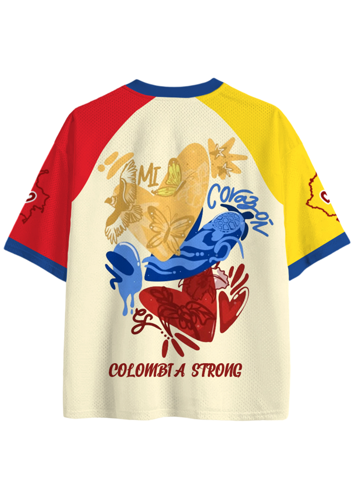 Venezuela Map Bandage Mesh Jersey Shirt